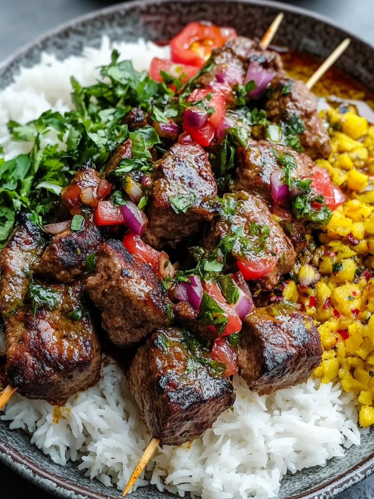 Persian Shish Andaz: Tender Meat in a Sweet Pomegranate Sauce 2 Persian Shish Andaz