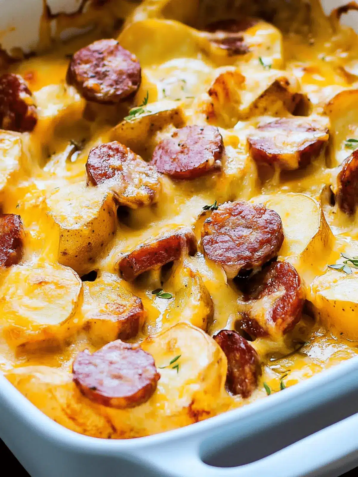 Cheesy Ranch Potatoes and Smoked Sausage: A Cozy Delight 3 Cheesy Ranch Potatoes and Smoked Sausage