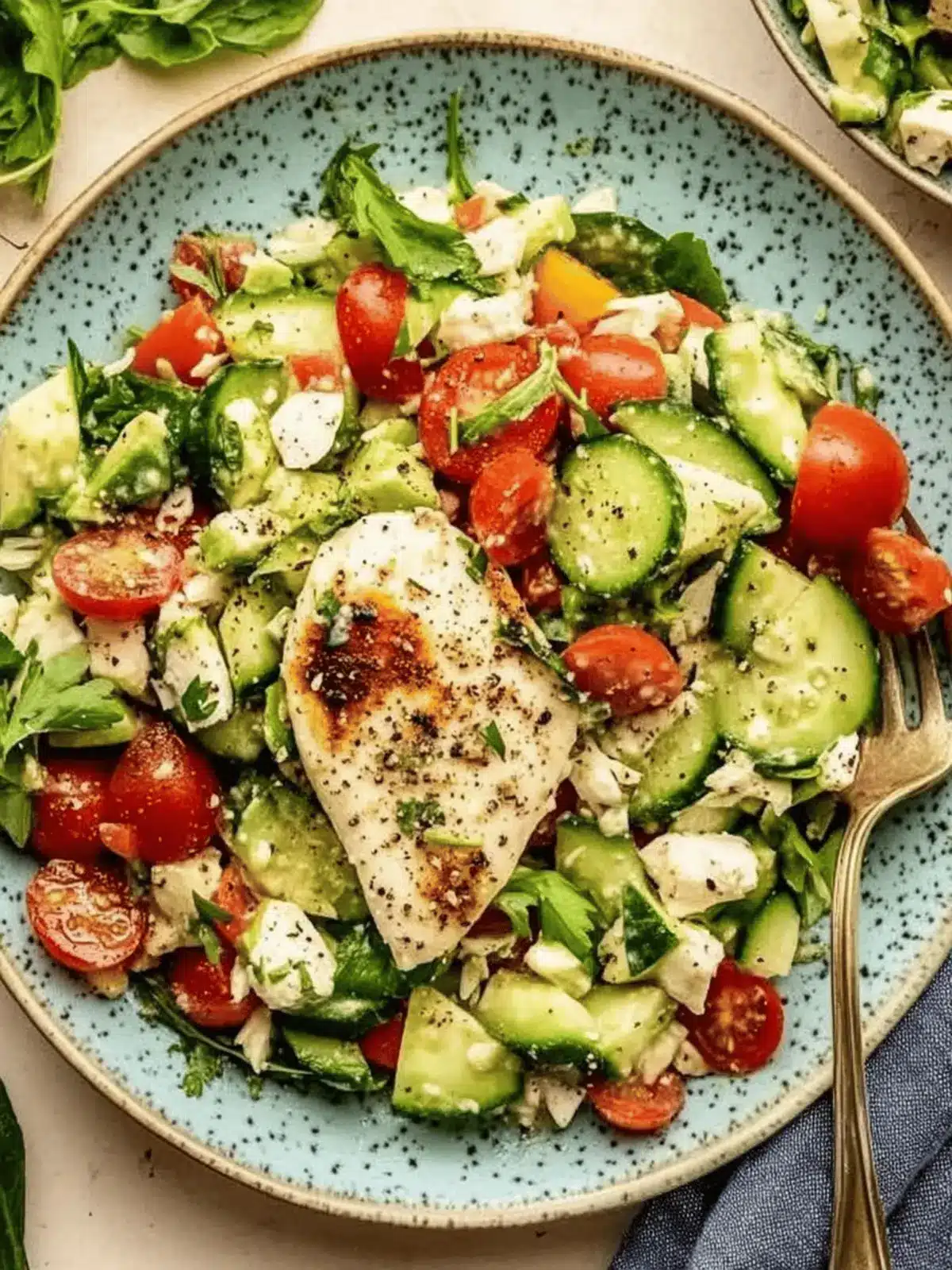 Zesty Tomato Cucumber Avocado Salad for a Refreshing Bite 2 Tomato Cucumber Avocado Salad