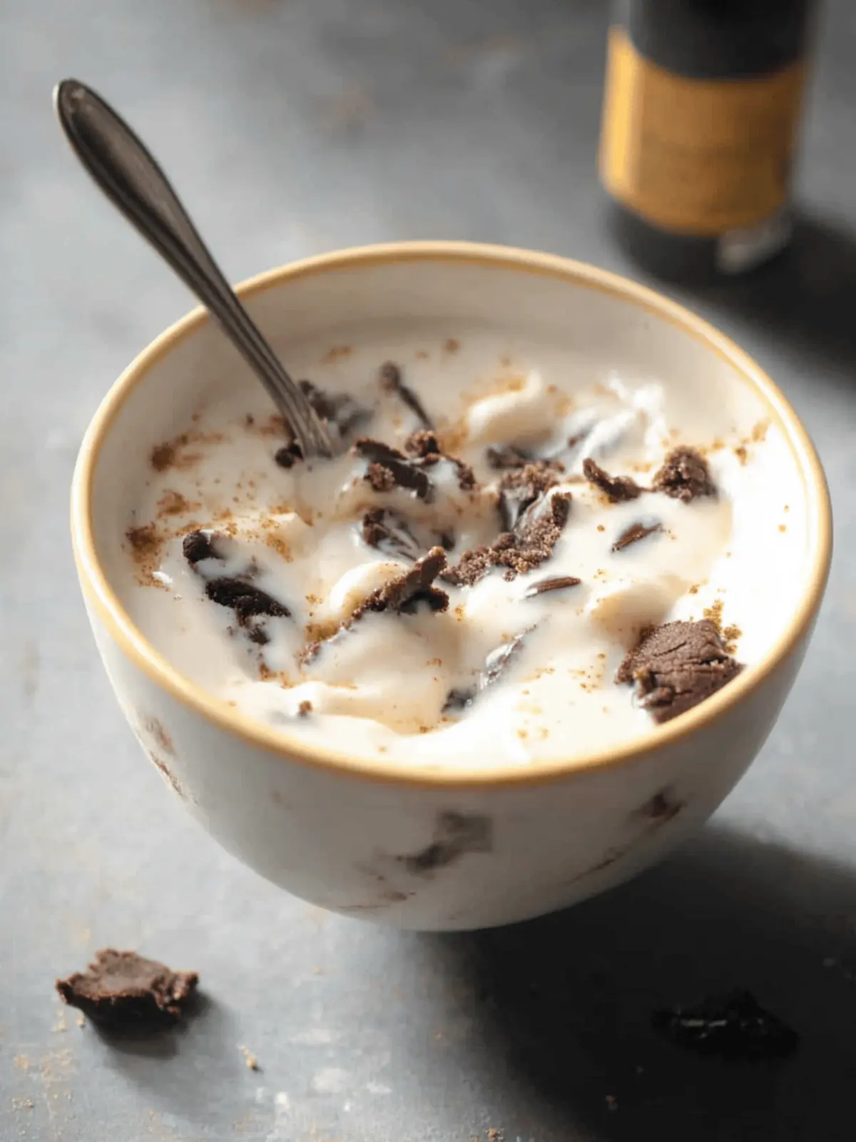 Delicious Cookie Dough Greek Yogurt Ready in 5 Minutes 4 Cookie dough Greek yogurt