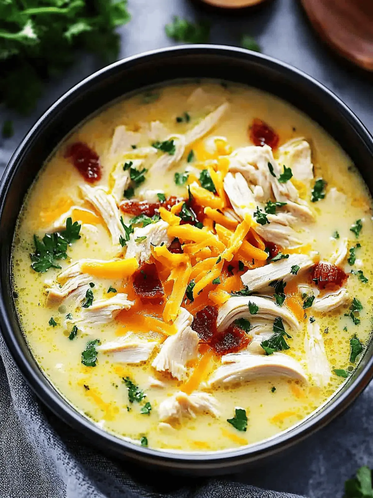 Creamy Crack Chicken Soup: Cozy Comfort in Every Bite 2 CRACK CHICKEN SOUP