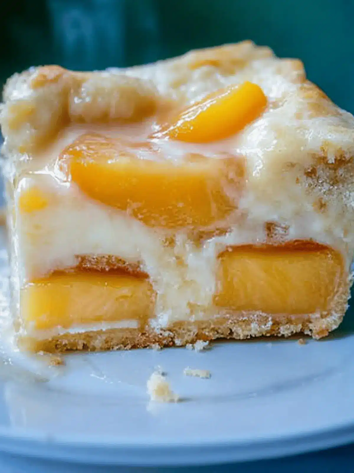 Irresistible Peaches and Cream Cheesecake Bars Recipe 3 Peaches and Cream Cheesecake Bars