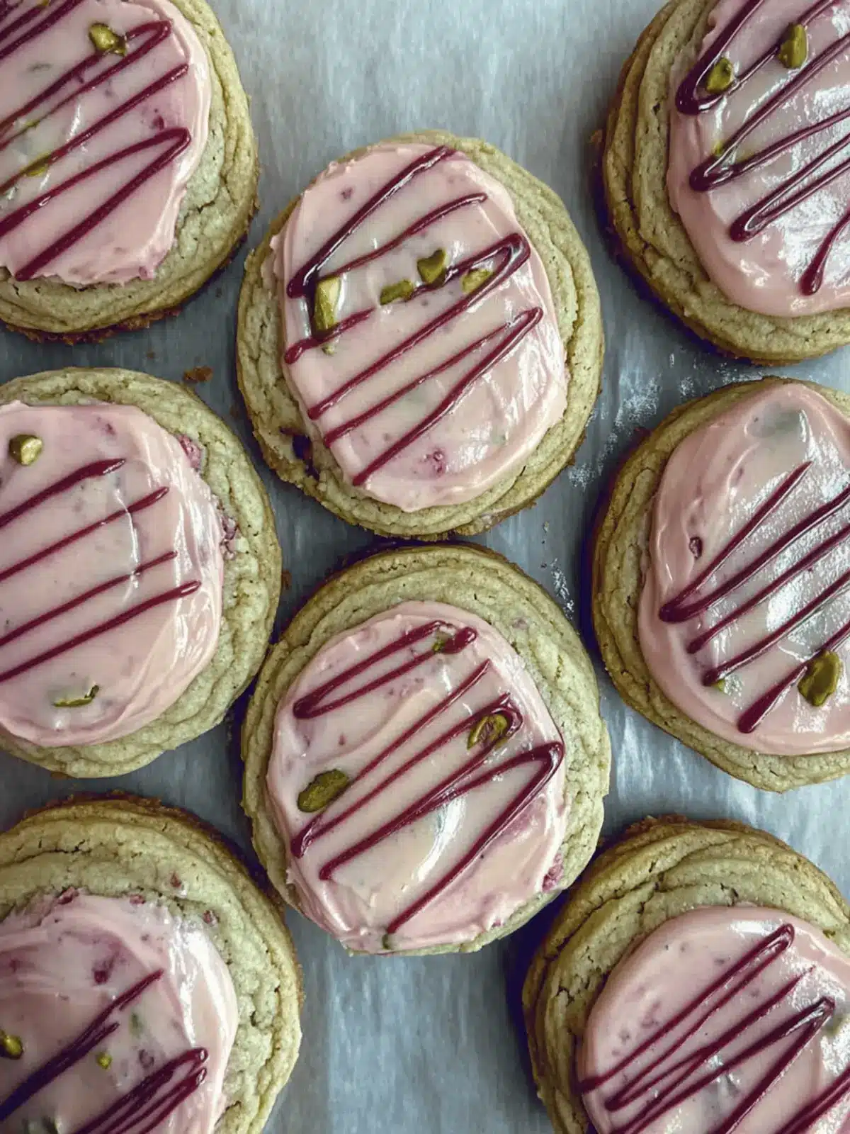 Pistachio and Raspberry Cheesecake Cookies That Wow Your Tastebuds 2 Pistachio and Raspberry Cheesecake Cookies