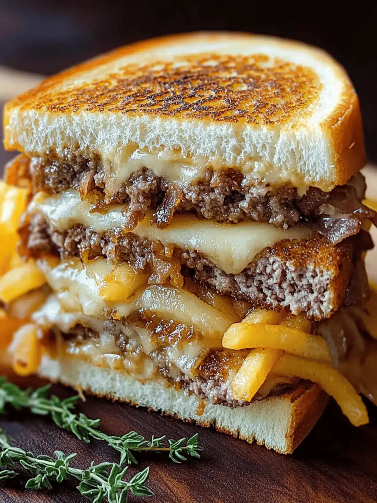 Smashing Patty Melts with Irresistible Signature Sauce 4 Smashing Patty Melts Signature Sauce