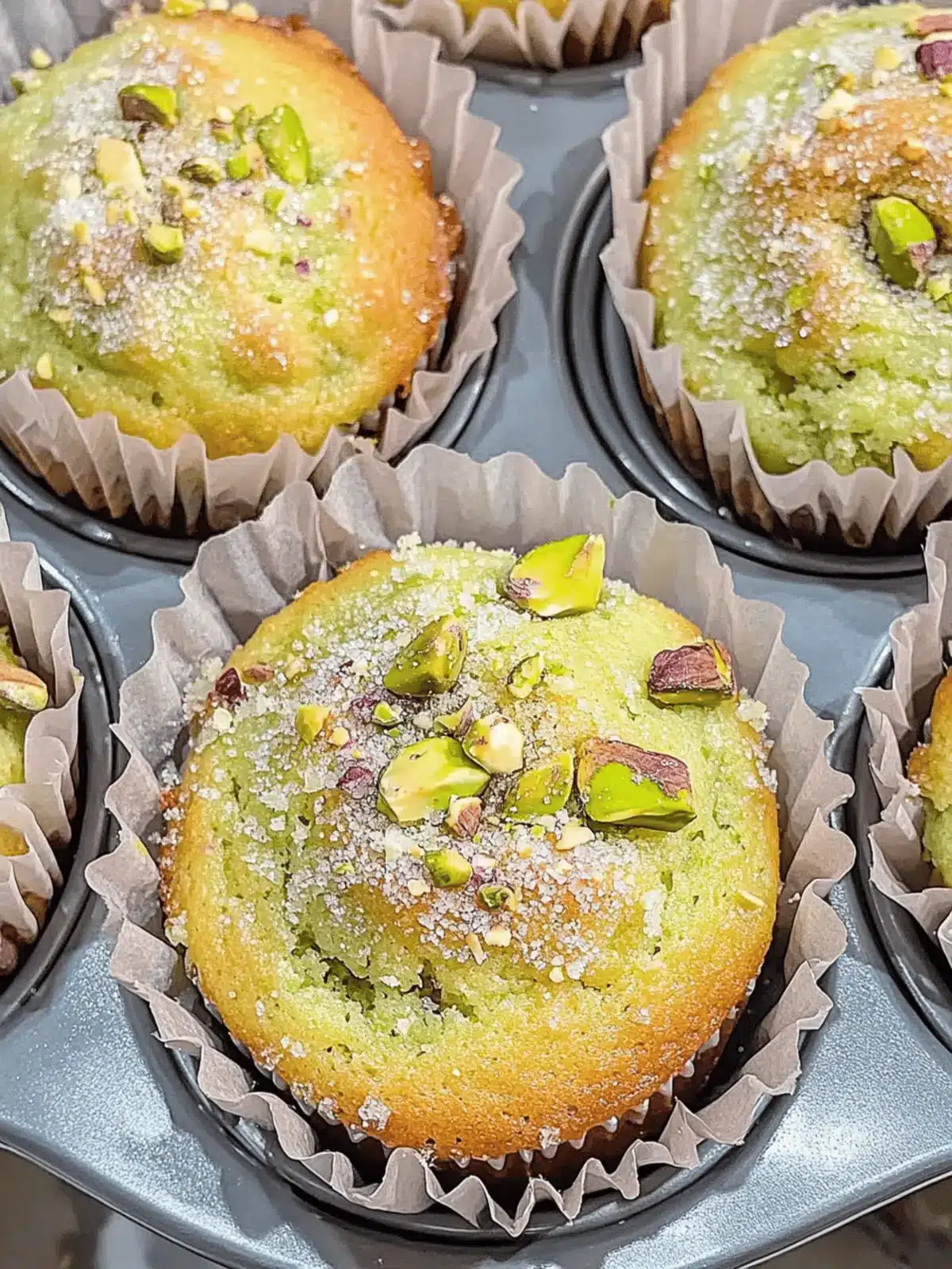 Bakery Style Pistachio Muffins That Will Wow Your Family 4 Bakery Style Pistachio Muffins