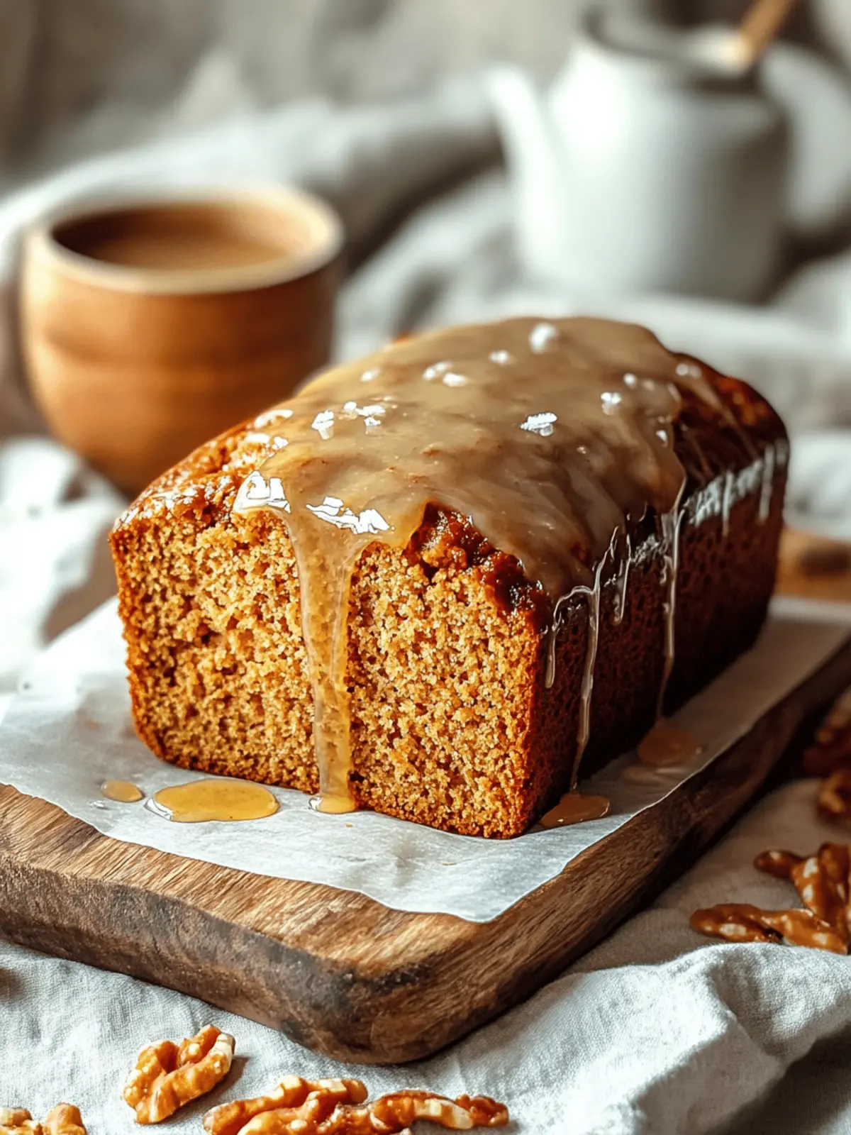 Irresistible Brown Butter Pumpkin Bread with Salted Maple Glaze 3 Brown Butter Pumpkin Bread with a Salted Maple Glaze