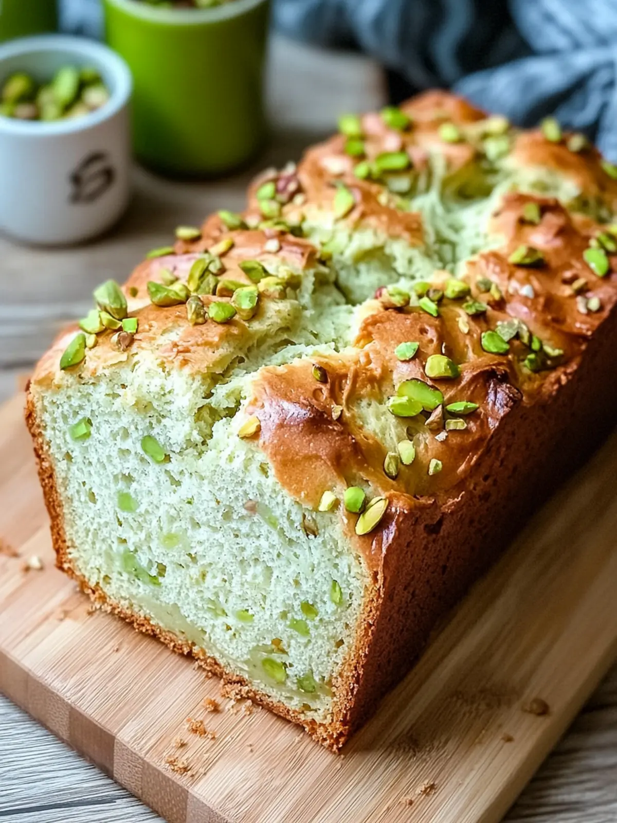 Pistachio Pudding Bread Quick: A Moist & Easy Delight 2 Pistachio Pudding Bread Quick