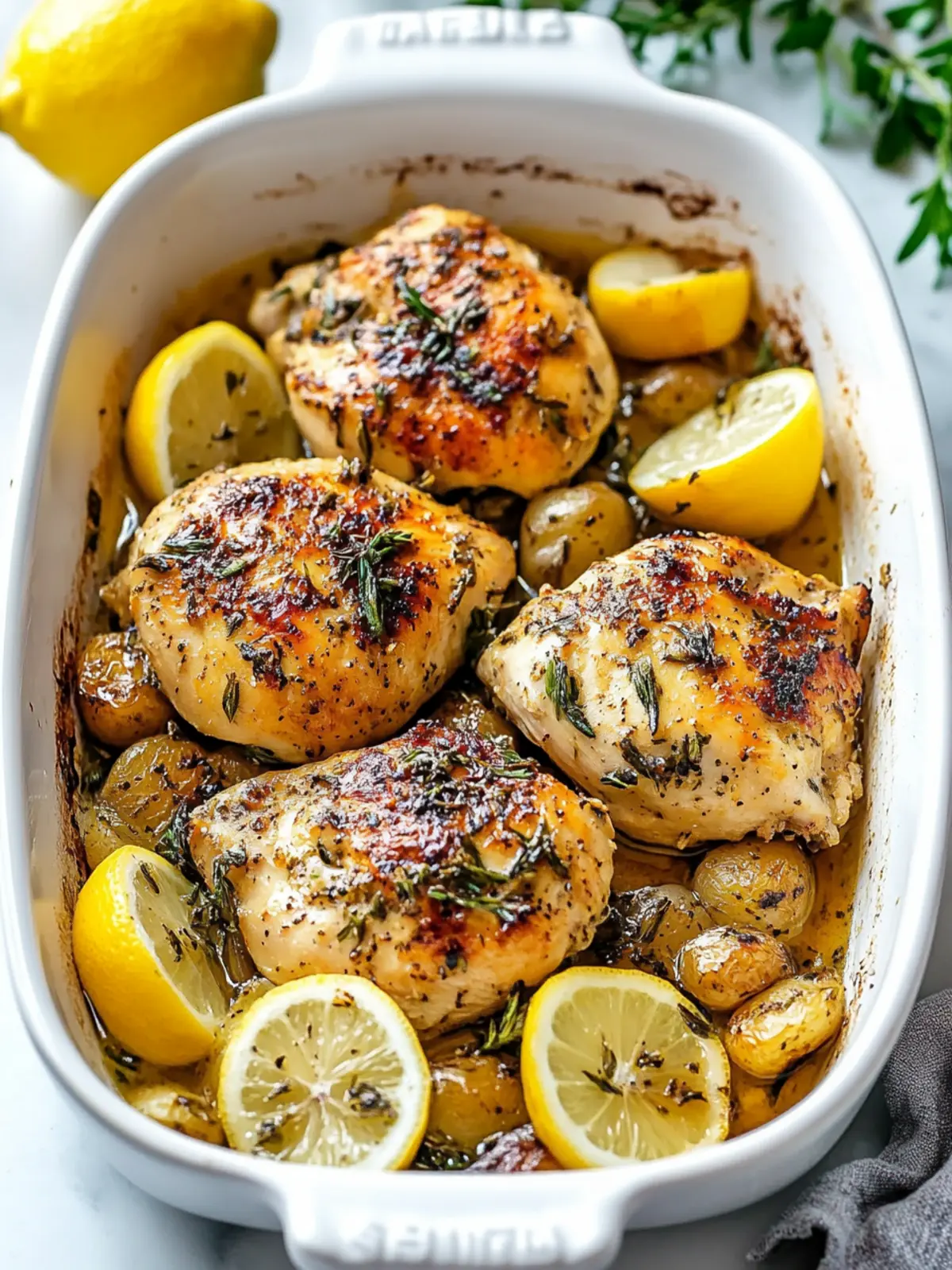 Zesty Greek Lemon Chicken Thighs You ll Crave Again and Again 2 Greek Lemon Chicken