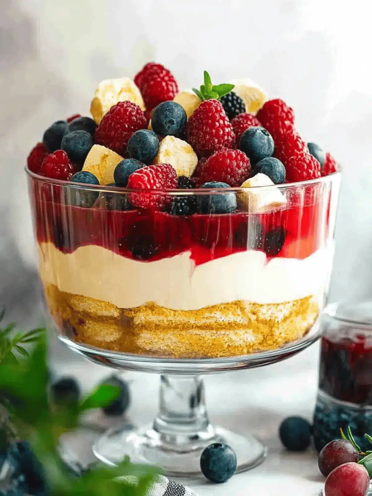 Irresistible Fruit Cake Trifle: A Festive Delight to Share 2 fruit cake Trifle!