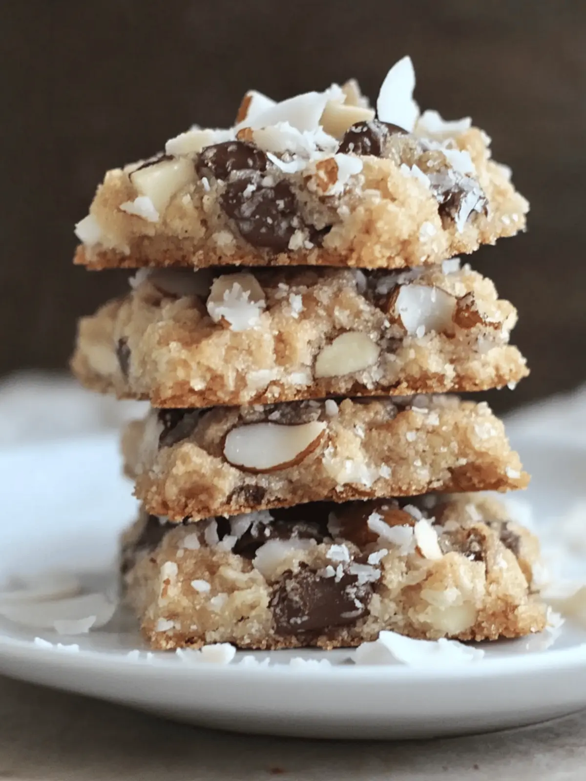Almond Coconut Bliss Cookies: Easy, Gluten-Free Delight! 2 Almond Coconut Bliss Cookies