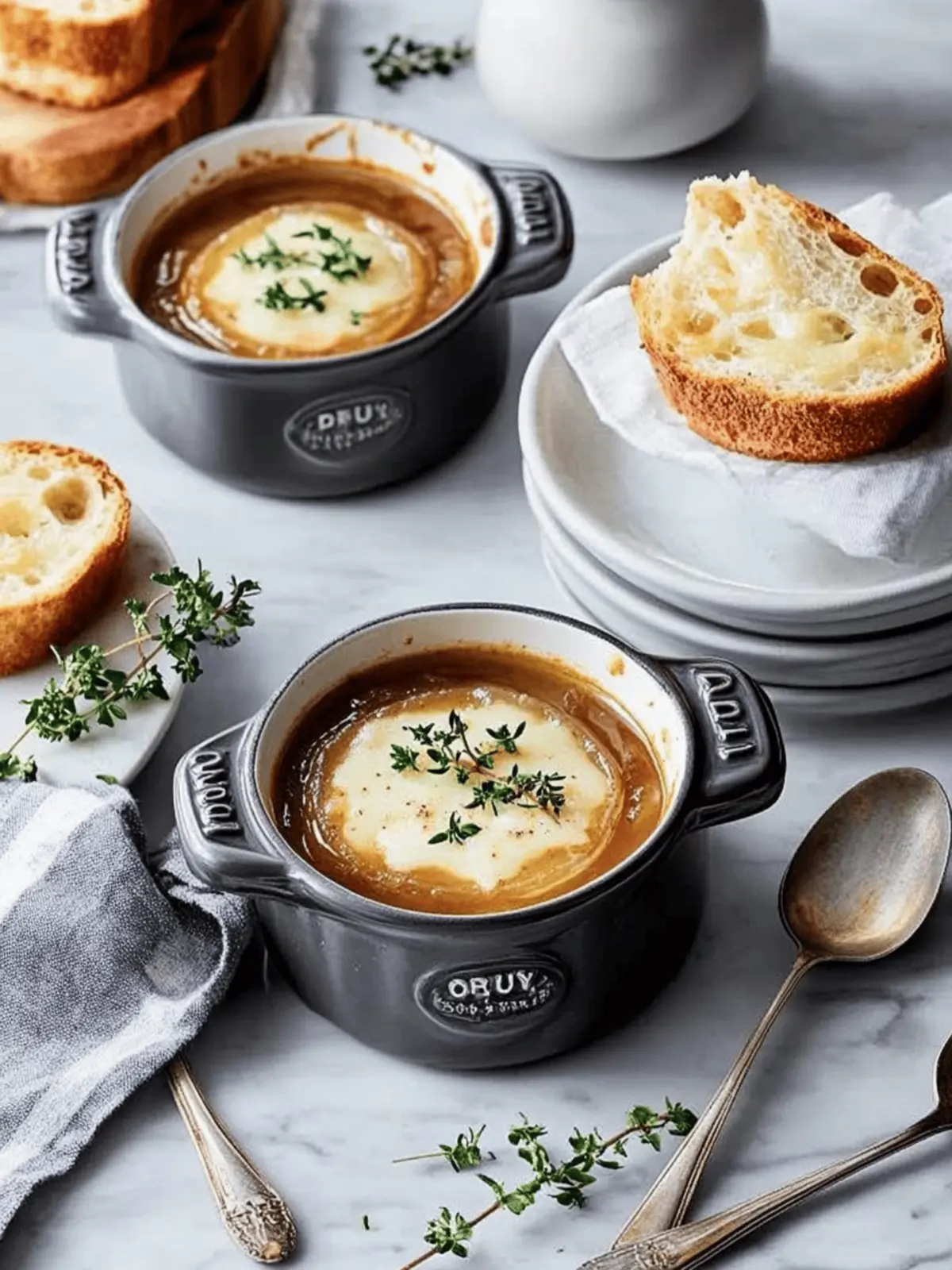 Savory Vegetarian French Onion Soup for Cozy Evenings 4 French Onion Soup