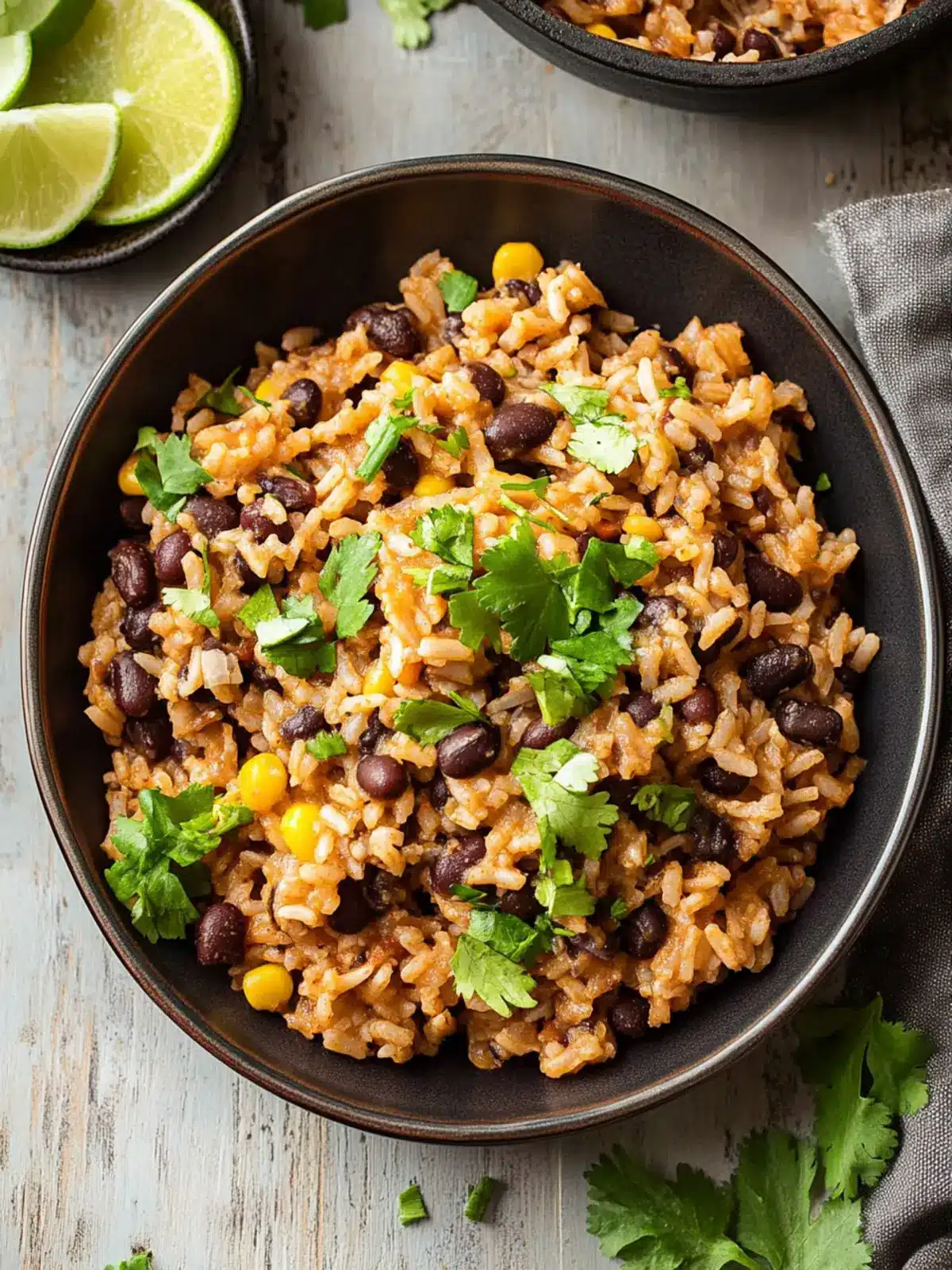One-Pot Black Beans and Rice Recipe: Simple Comfort in Every Bite 3 One-Pot Black Beans and Rice Recipe