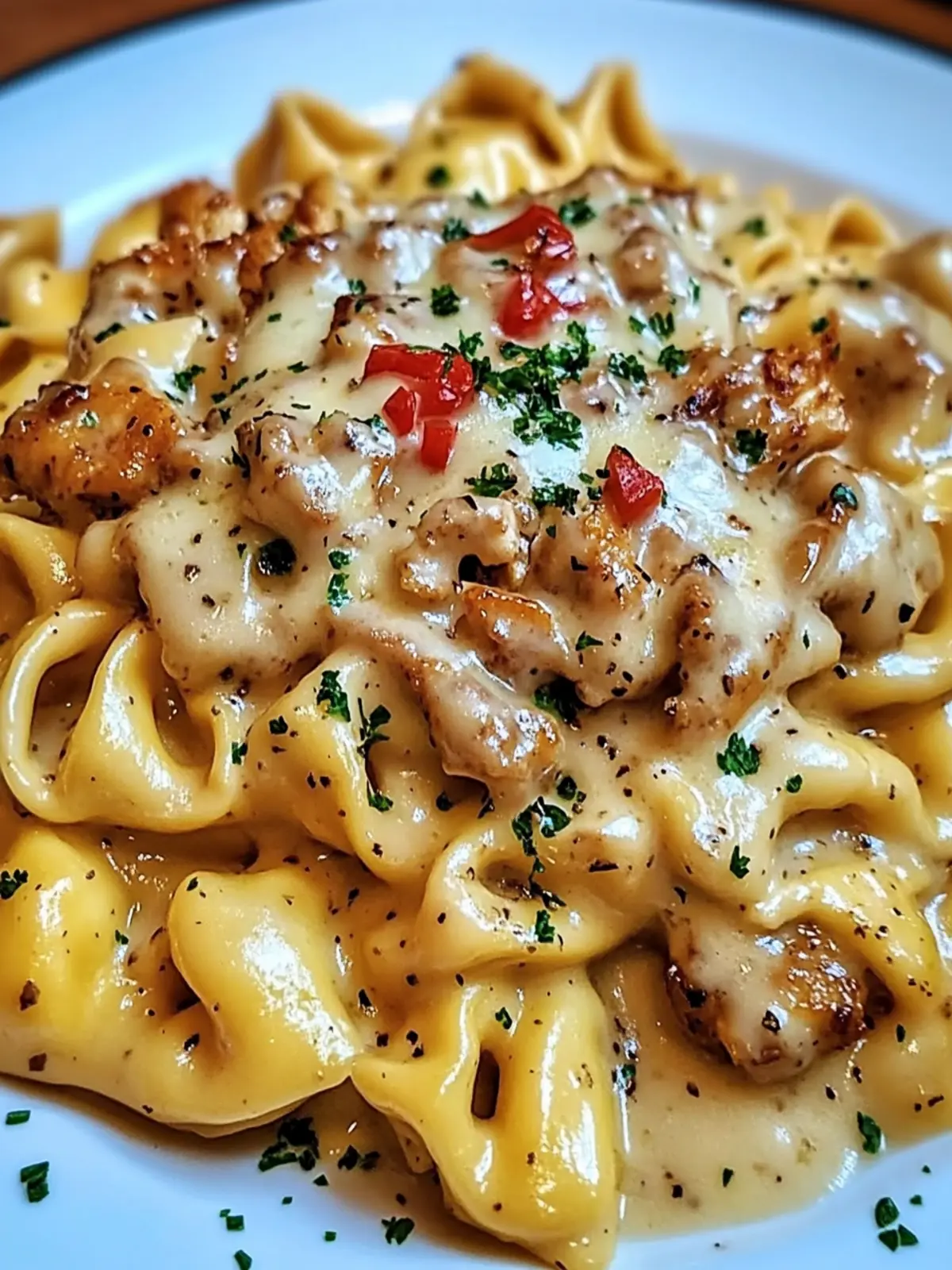 Cowboy Butter Garlic Chicken Tortellini: Creamy Comfort Awaits 2 Cowboy Butter Garlic Chicken Tortellini