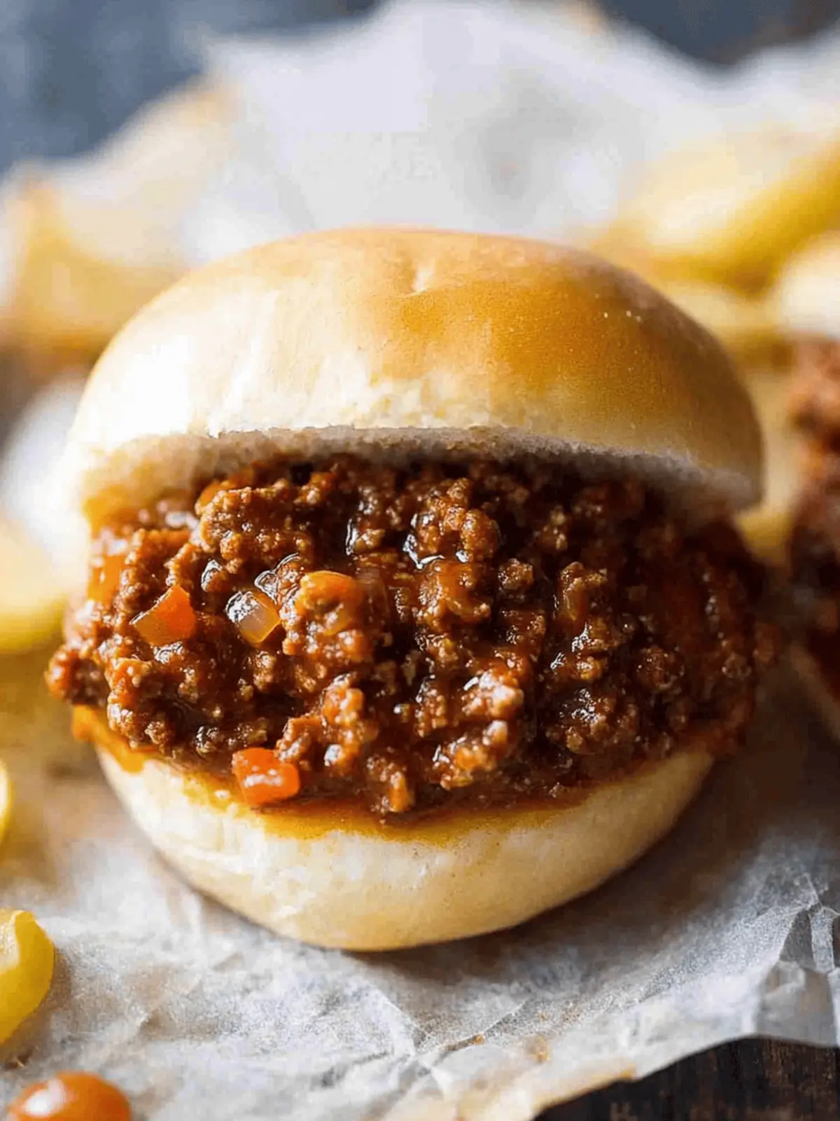Ultimate Sloppy Joes: A Cozy Comfort Food Classic 4 Sloppy Joes