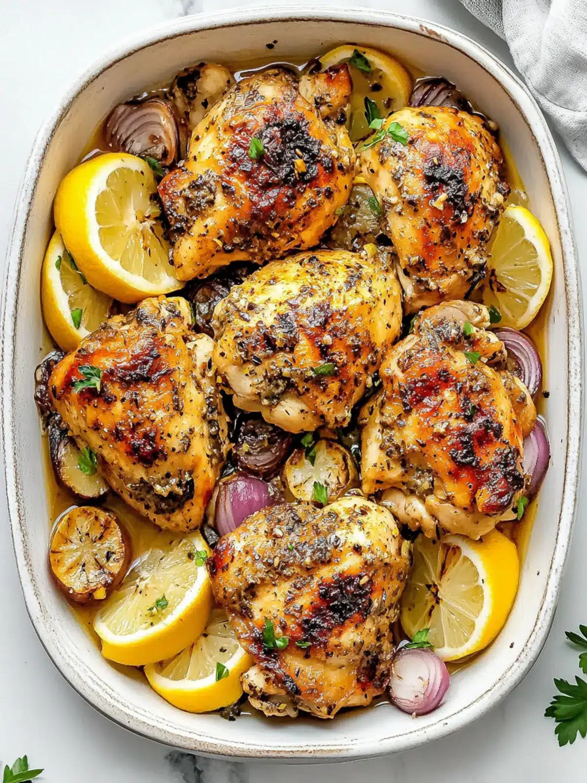 Zesty Greek Lemon Chicken Thighs You ll Crave Again and Again 4 Greek Lemon Chicken