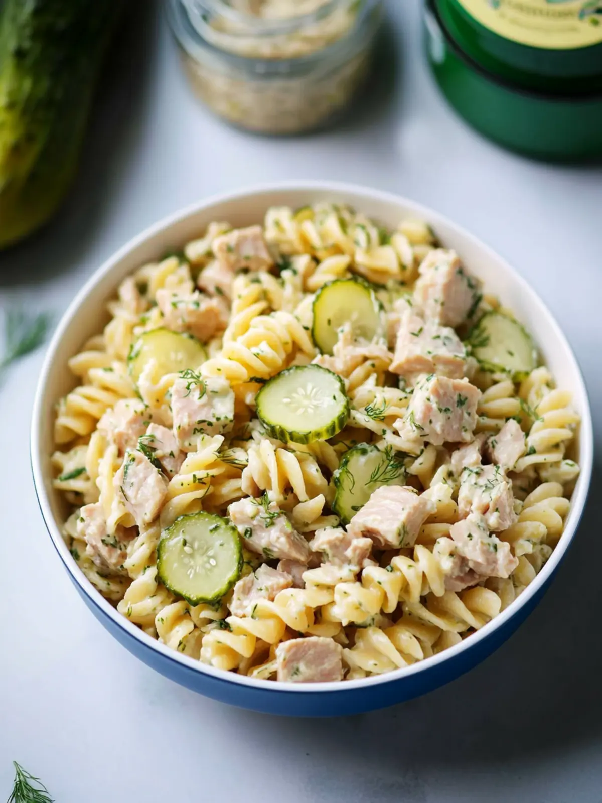 Delicious Dill Pickle Tuna Pasta Salad to Brighten Your Day 3 Dill Pickle Tuna Pasta Salad