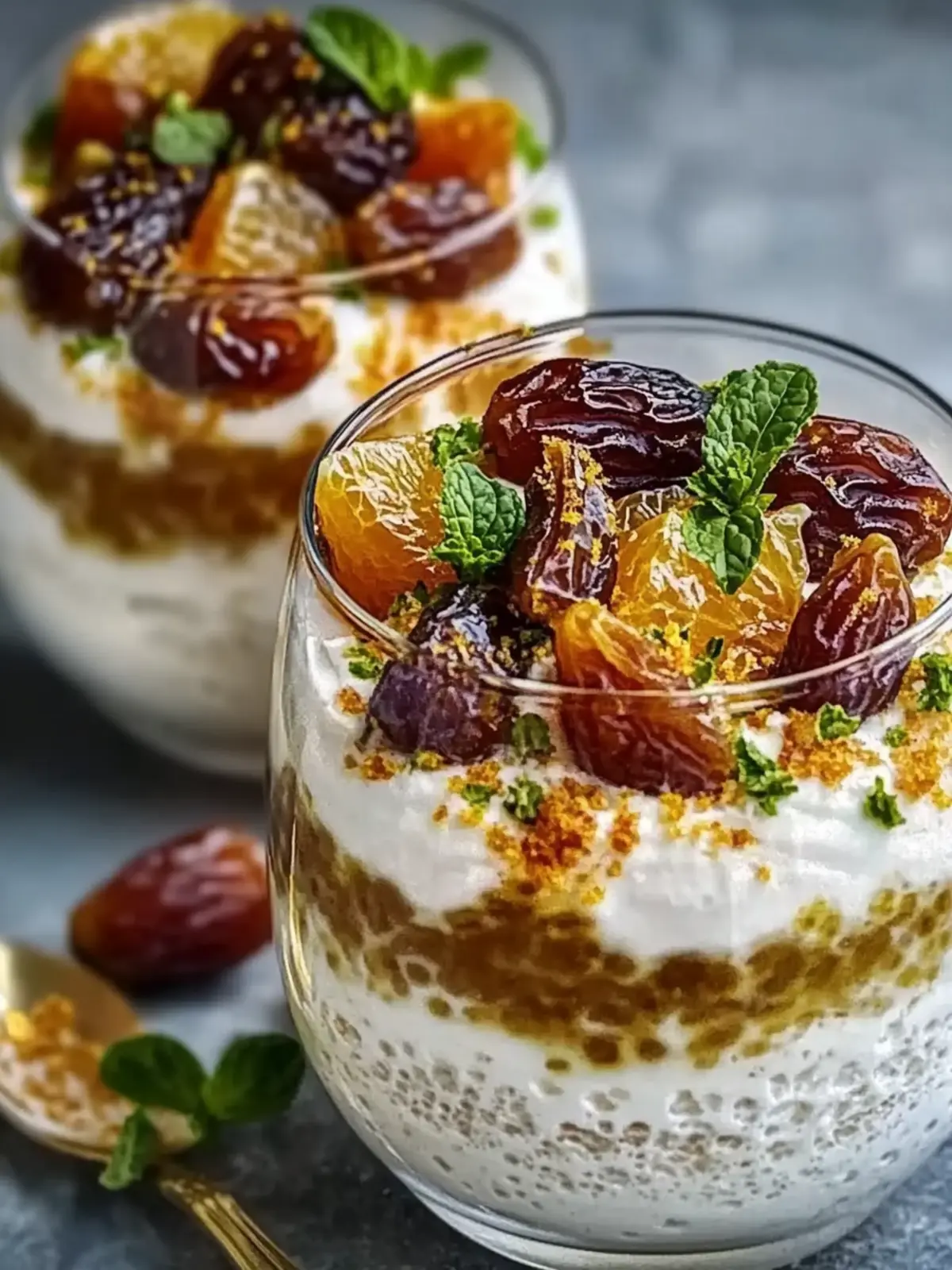 Indulge in Lebanese Date & Orange Blossom Mousse Bliss 4 Lebanese Date & Orange Blossom Mousse