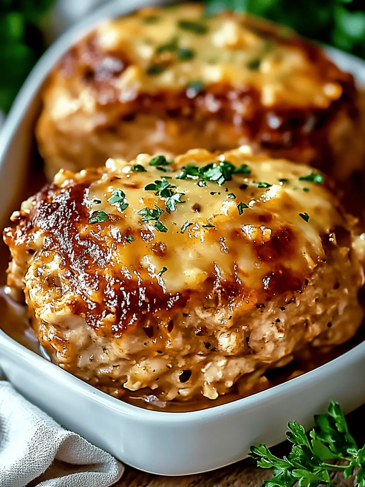 Garlic Parmesan Chicken Meatloaves for Cozy Family Dinners 4 Garlic Parmesan Chicken Meatloaves
