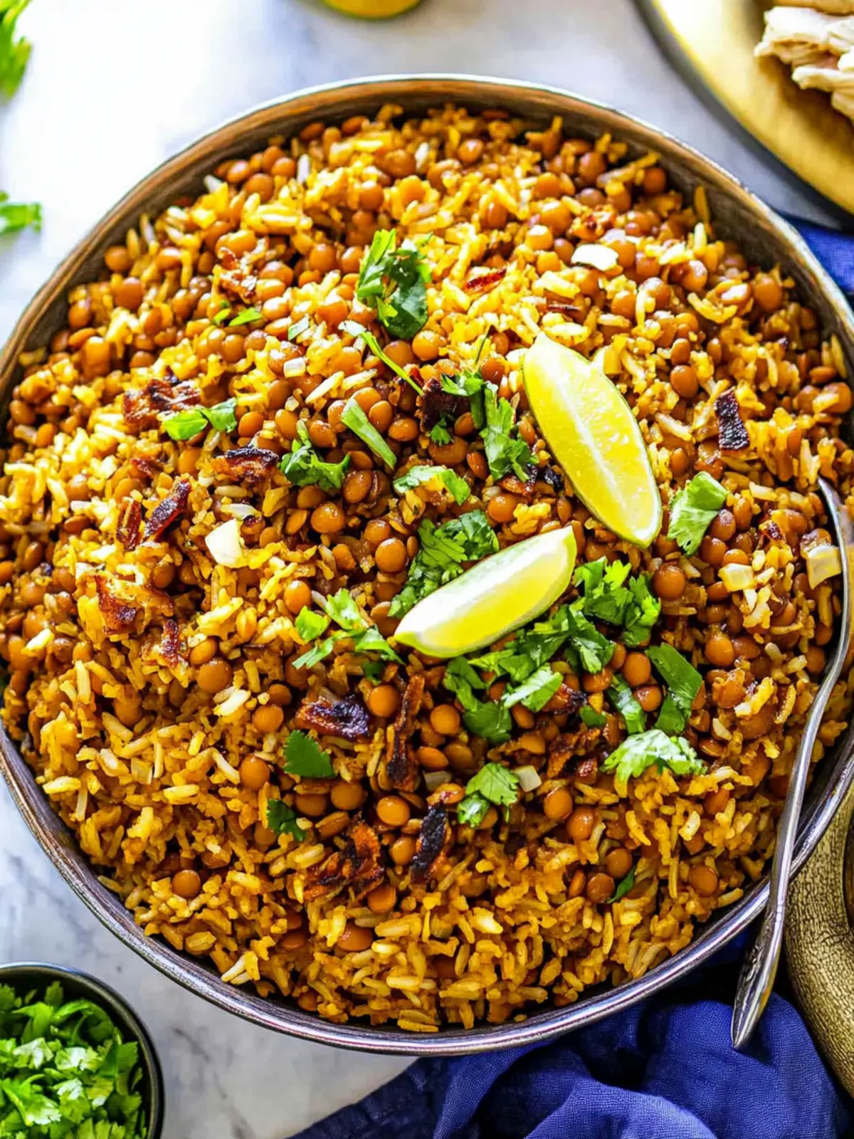 Mouthwatering Mujadara: Comforting Lentils and Rice Delight 4 Mujadara (Lentils and Rice)