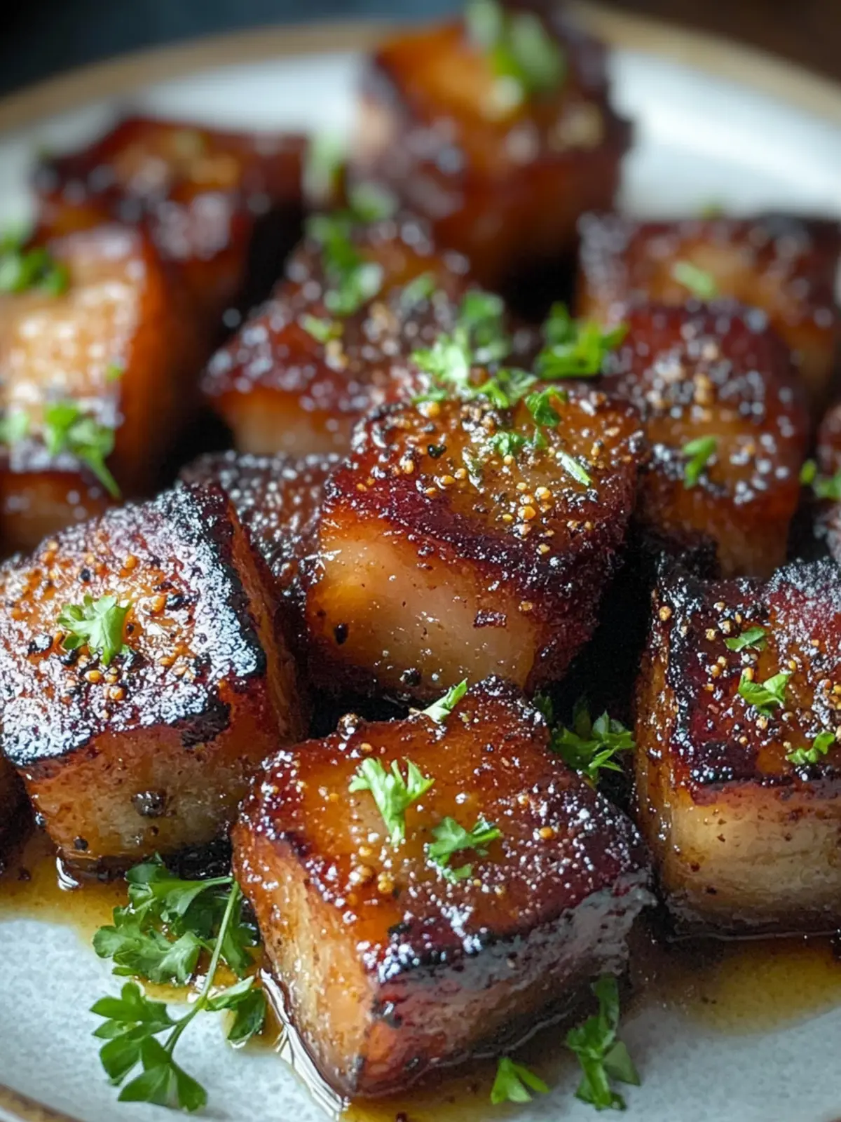 Savory Maple Mustard Pork Belly Bites for Epic Gatherings 2 Maple Mustard Pork Belly Bites
