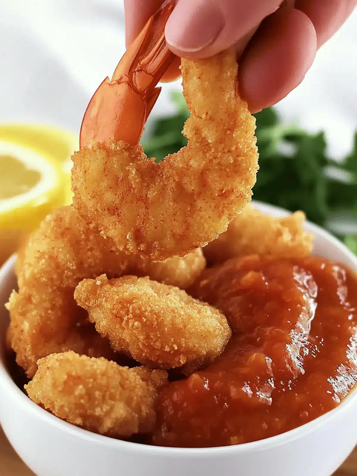 Crispy Keto Fried Shrimp with Cocktail Sauce You ll Love 2 Keto Fried Shrimp with Cocktail Sauce