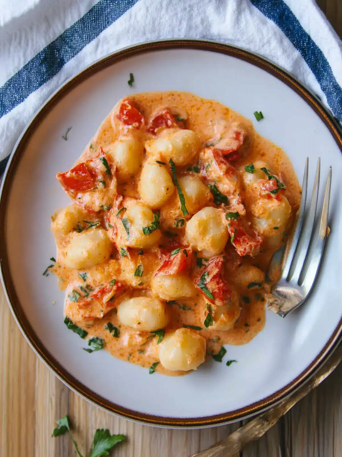 Indulge in Creamy Lobster Gnocchi with Tomato Cream Sauce 4 Creamy Lobster Gnocchi with Tomato Cream Sauce