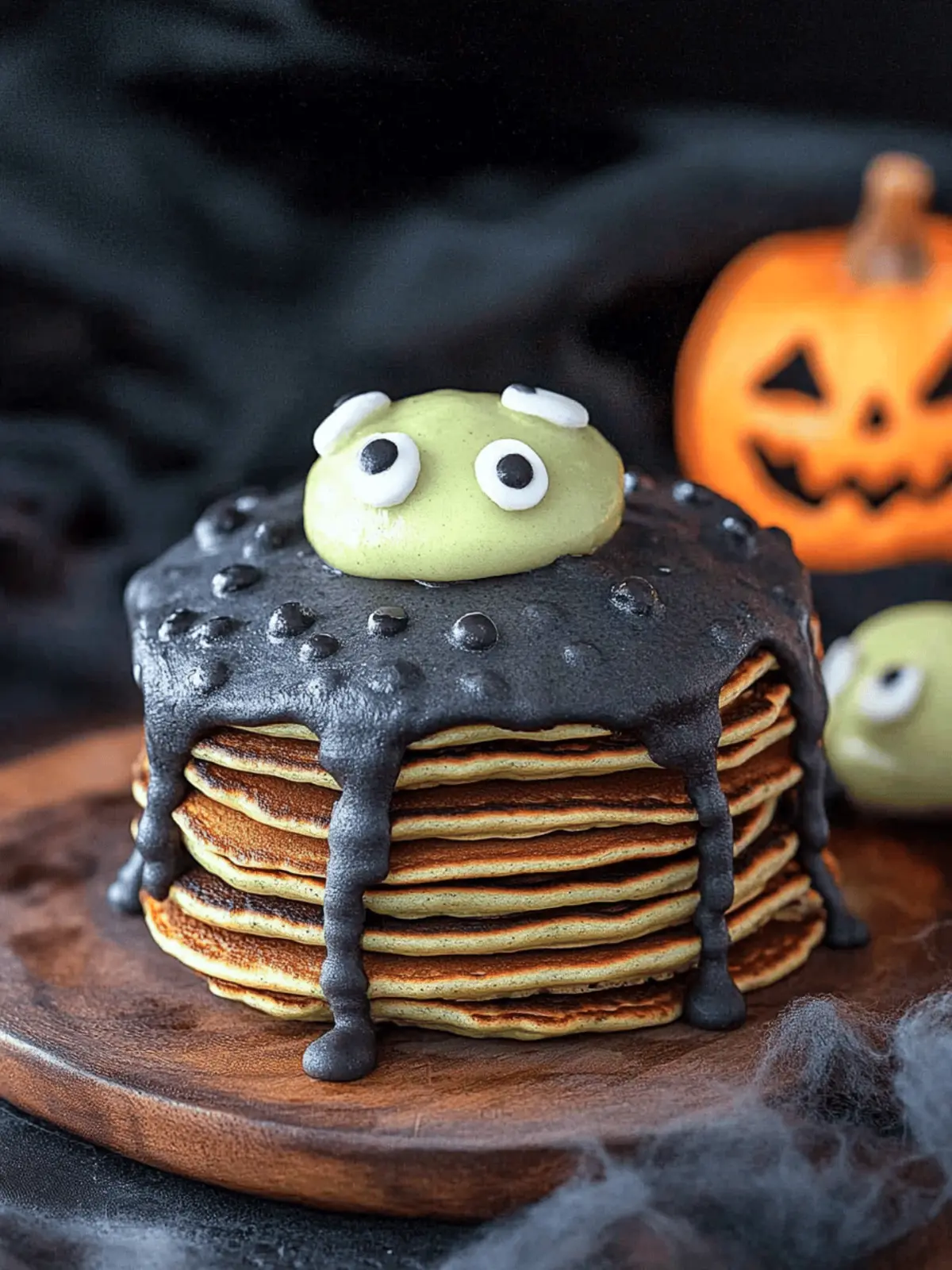 Spooky Halloween Pancakes for a Wholesome Breakfast Treat 3 Halloween Pancakes