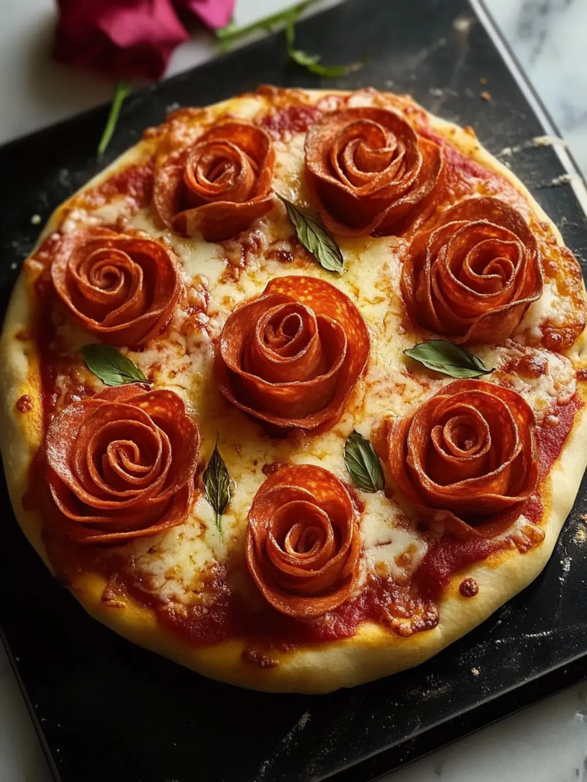 Pizza Roses for Valentine s Day: Love in Every Bite 3 Pizza Roses for Valentine s Day
