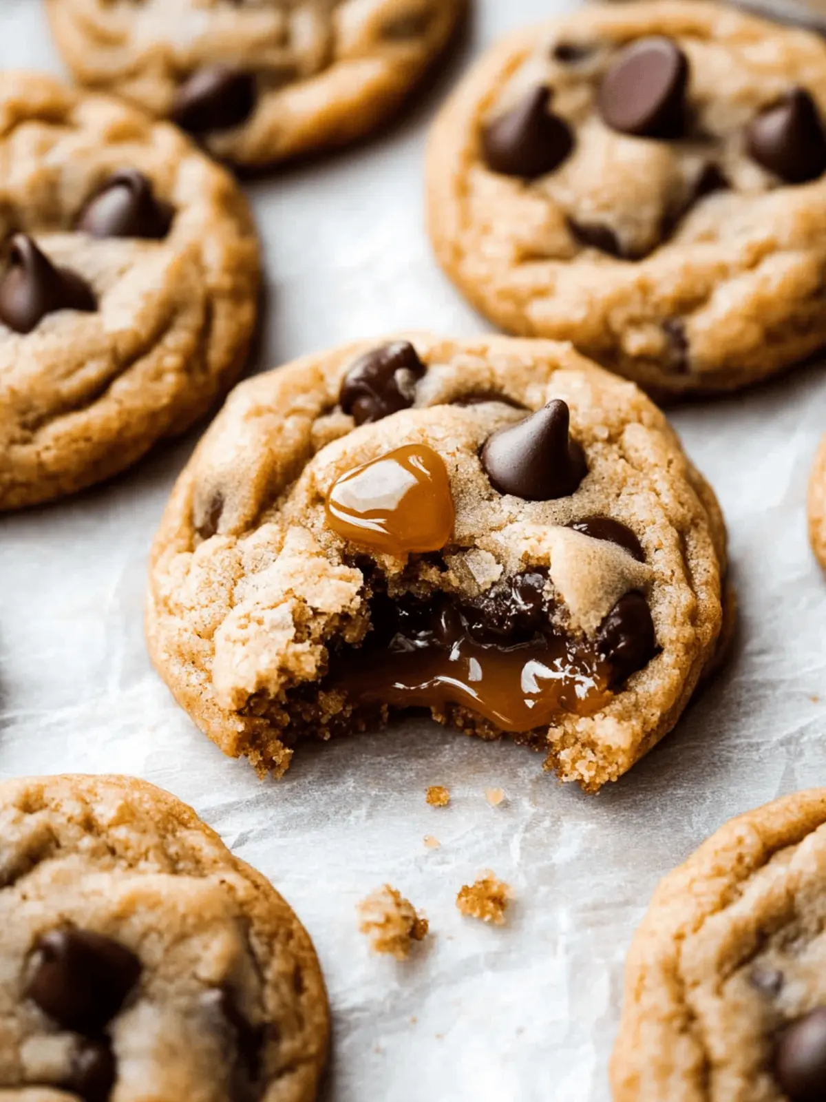 Decadent Salted Caramel Chocolate Chip Cookies to Crave 3 Salted Caramel Chocolate Chip Cookies