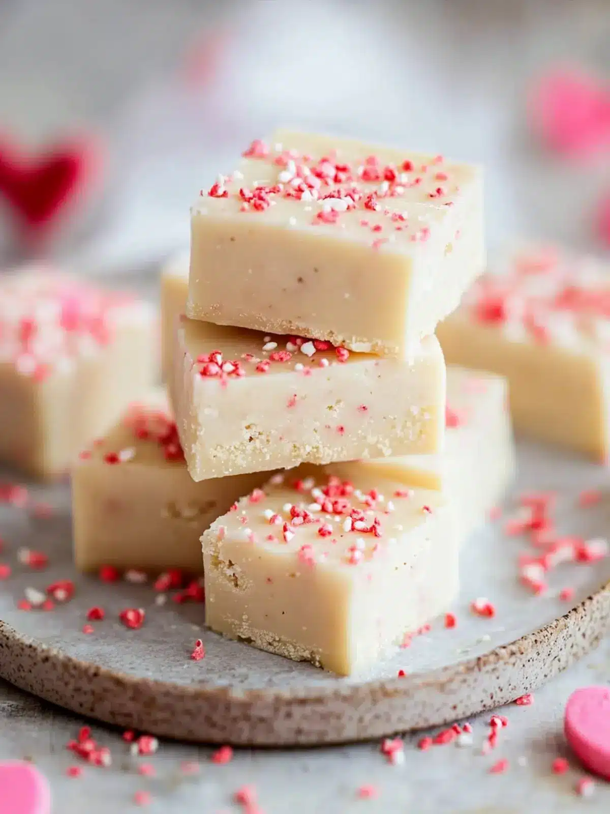 3-Ingredient White Chocolate Fudge: Sweeten Your Valentine's Day 2 3-Ingredient White Chocolate Fudge (Valentine s Day Recipe)
