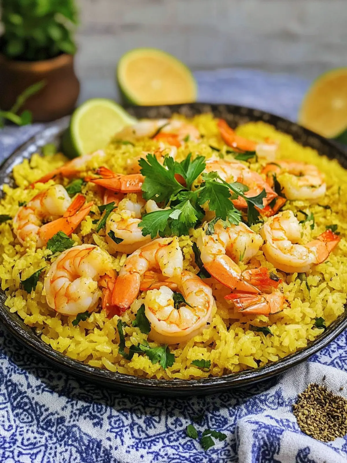 Flavorful Shrimp Rice with Herbs (Meygoo Polo) for Dinner Delight 4 Shrimp Rice with Herbs (Meygoo Polo)