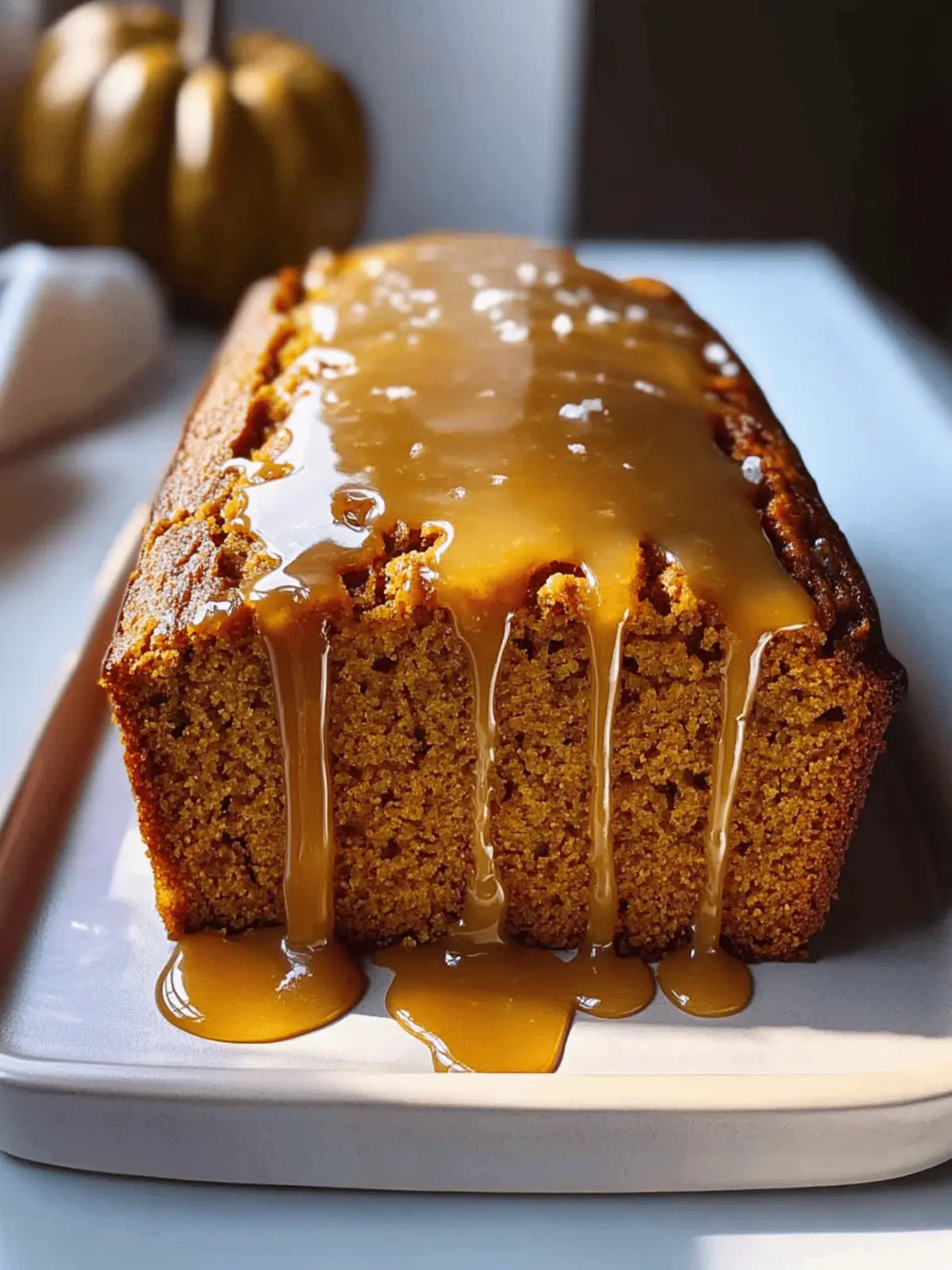 Pumpkin Bread with Salted Brown Butter Glaze Bliss You'll Love 2 Pumpkin Bread with Salted Brown Butter Glaze Bliss