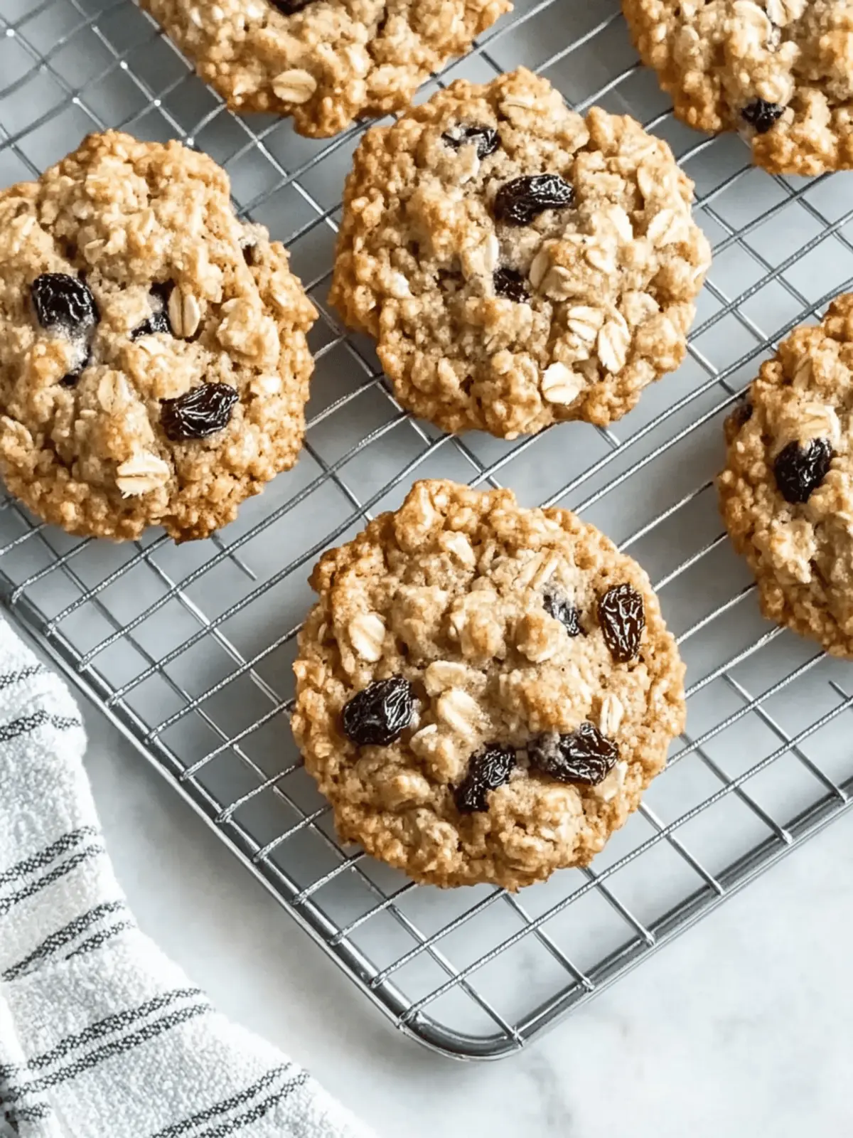 Ultimate Chewy Oatmeal Raisin Cookies for Cozy Moments 4 Oatmeal Raisin Cookies