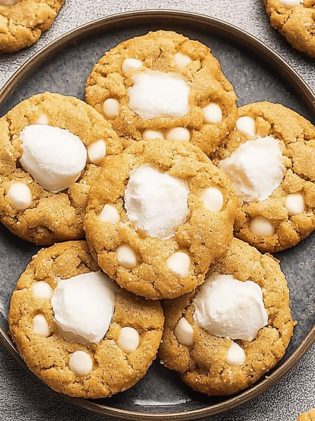 Irresistible Marshmallow Crispy Cookies in 30 Minutes 4 Marshmallow Crispy Cookies