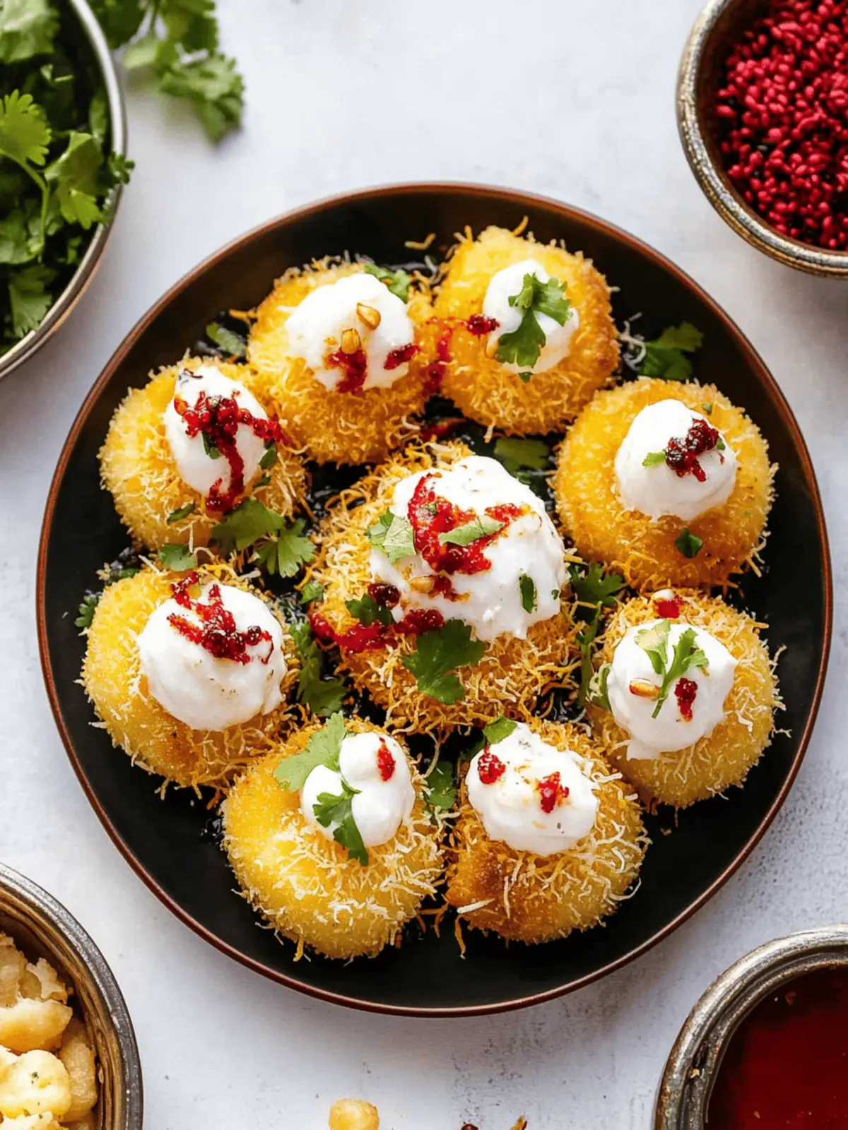 Crispy Dahi Puri | Quick Sev Puri Dahi Puri Delight 3 Dahi Puri | Sev Puri Dahi Puri