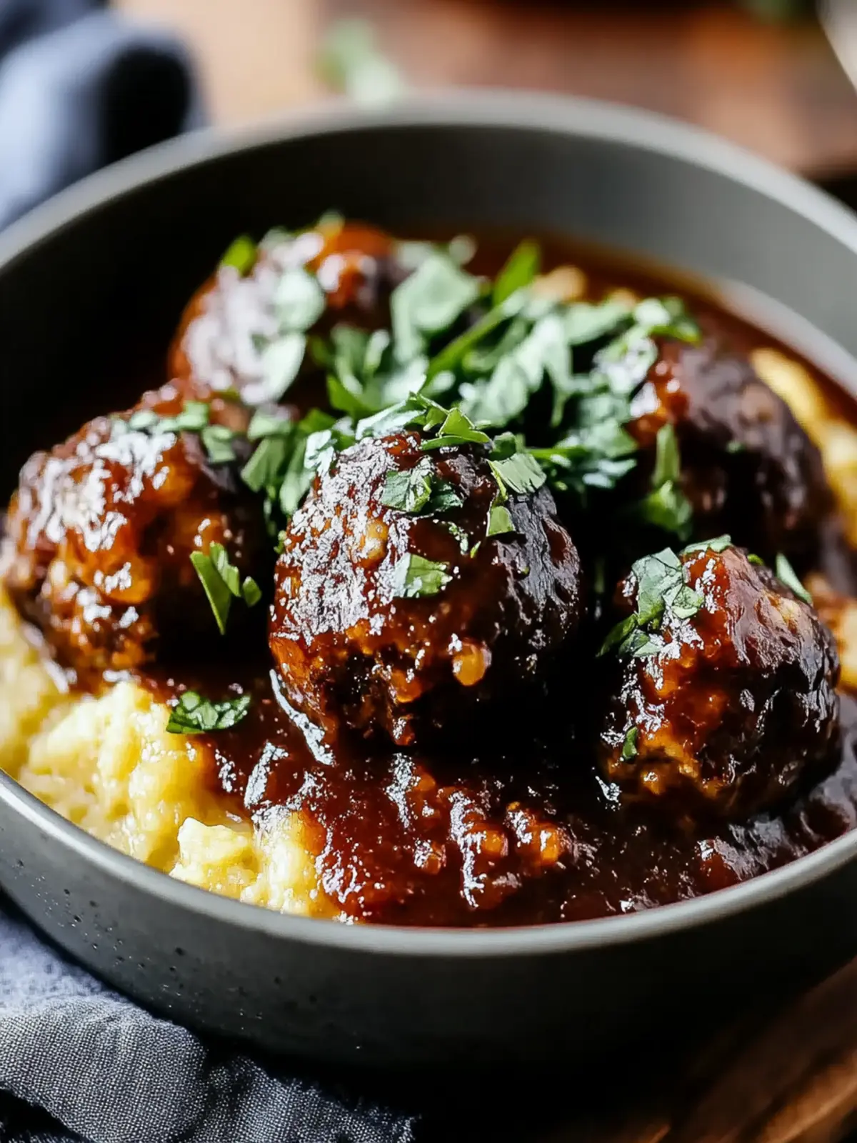 Savory Red Wine Braised Meatballs for Cozy Nights In 3 Red Wine Braised Meatballs
