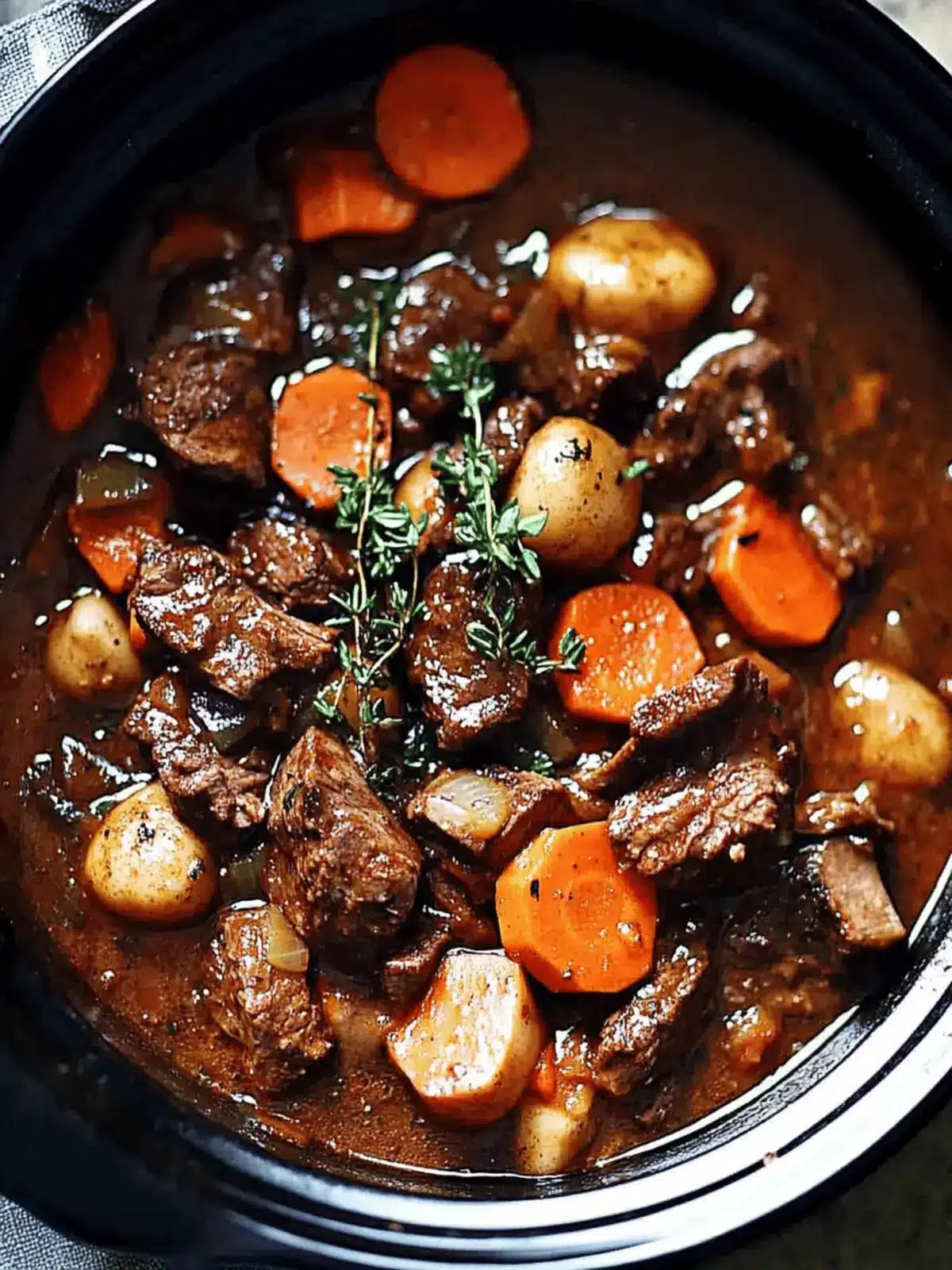 Slow Cooker Beef Bourguignon: Ultimate Comfort Food Delight 4 Slow Cooker Beef Bourguignon