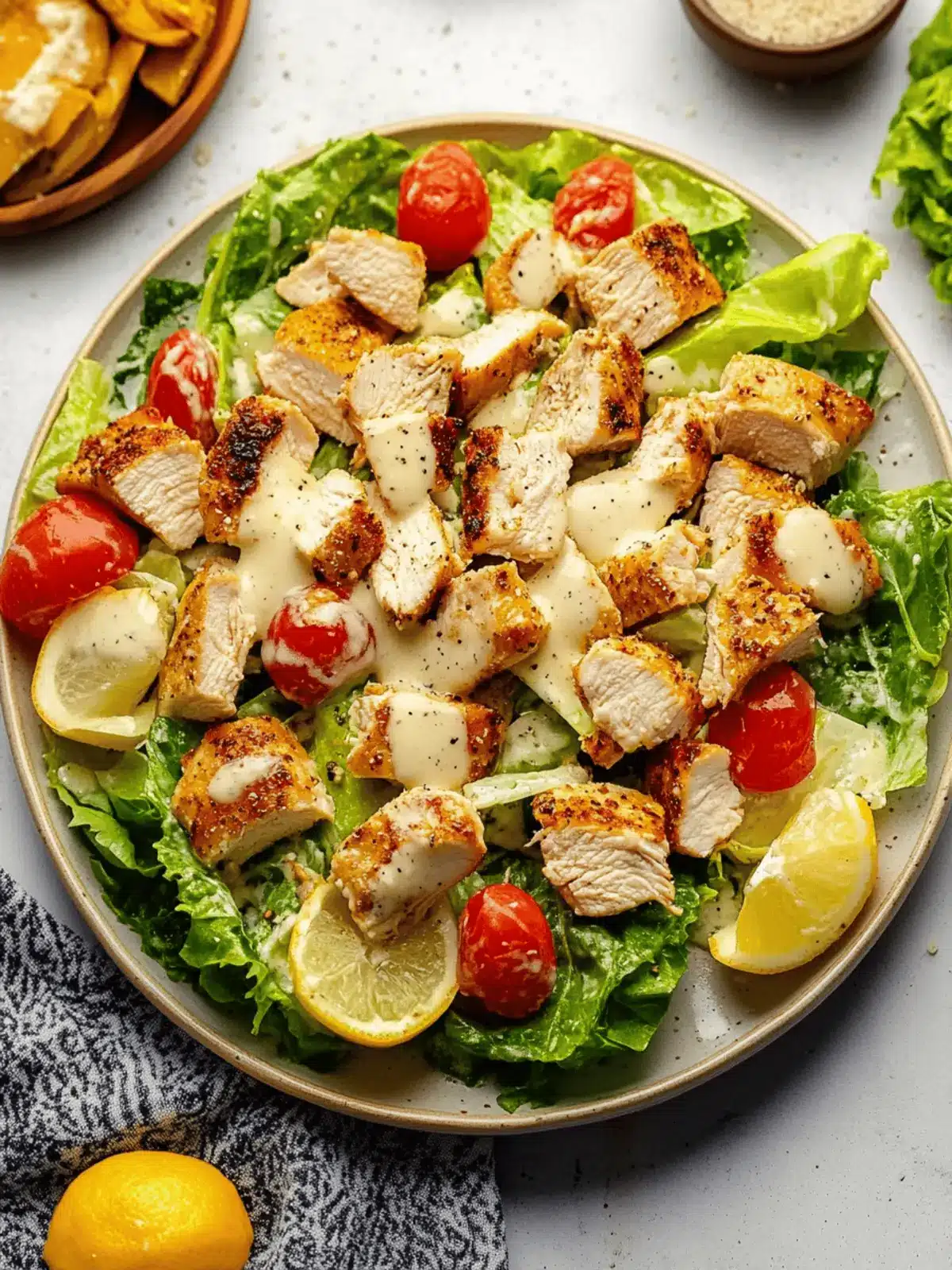 Delicious Sheet Pan Chicken Caesar Salad in Just 35 Minutes 4 Sheet Pan Chicken Caesar Salad