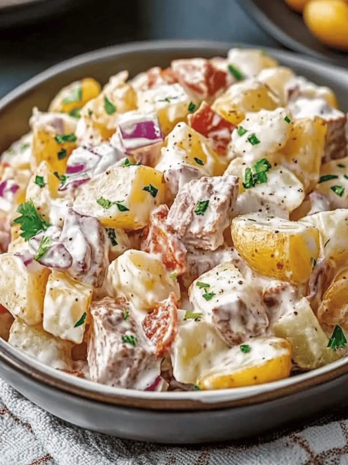 Steakhouse Potato Salad: Creamy Bacon Goodness You ll Love 4 Steakhouse Potato Salad