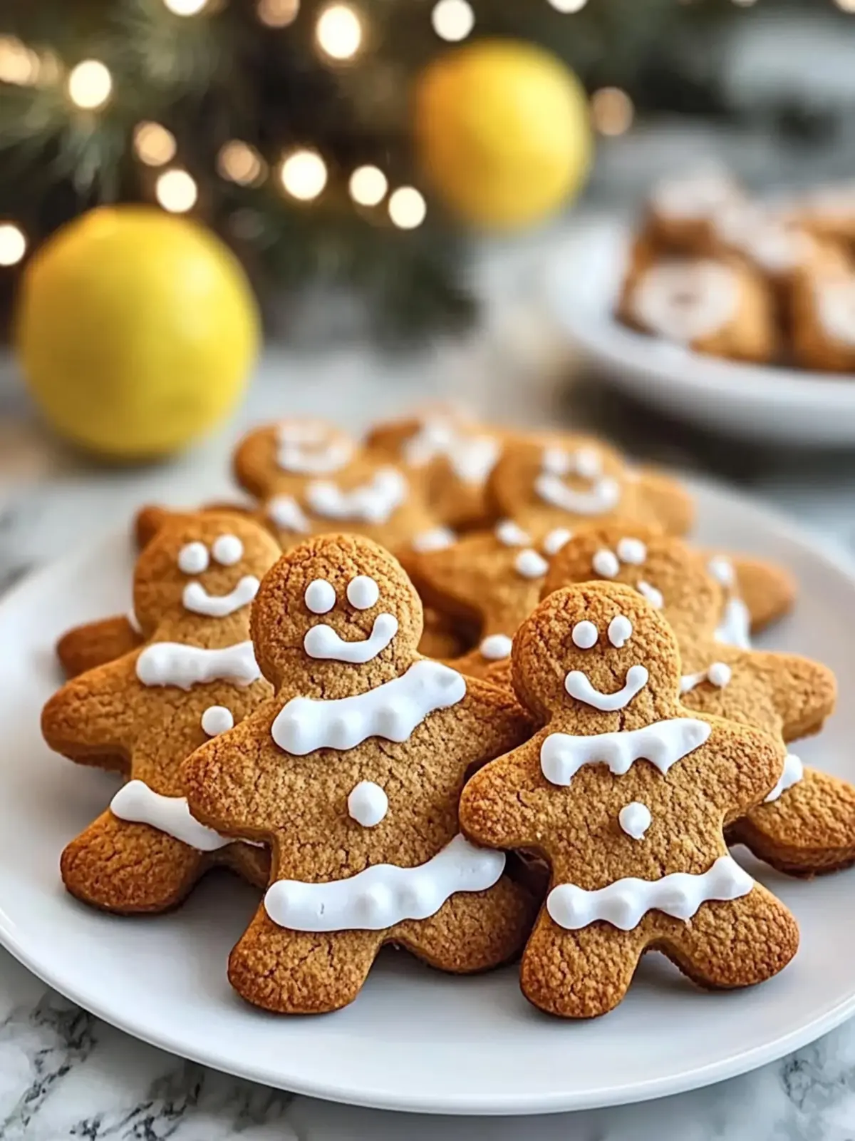 Gingerbread Cookies with Lemon Icing for Cozy Holiday Moments 4 Gingerbread Cookies with Lemon Icing