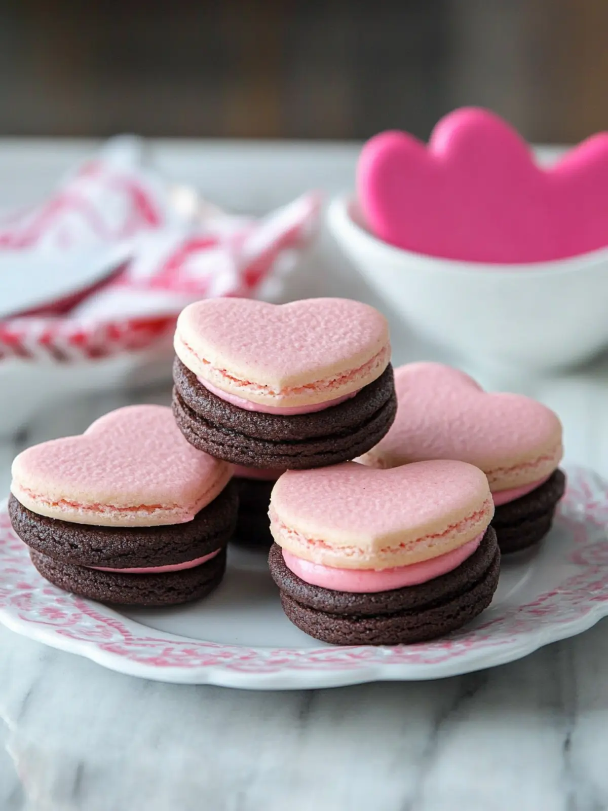 Heavenly Valentine Sandwich Cookies to Wow Your Loved Ones 2 Valentine Sandwich Cookies