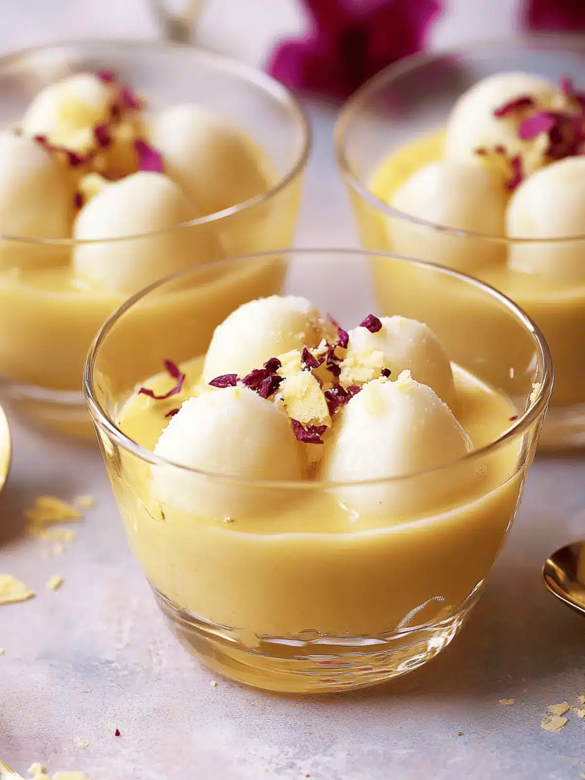 Indulge in Custard Rasgulla A Creamy Fusion Delight 4 Custard Rasgulla