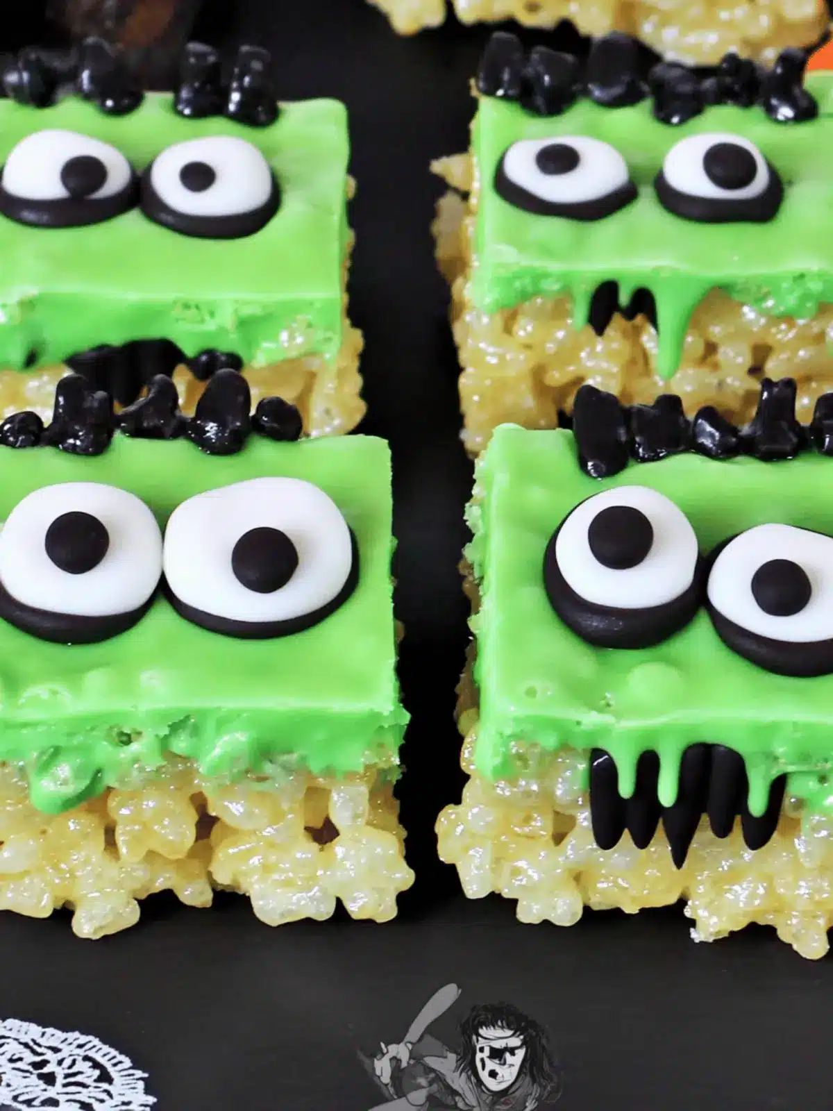 Spooktacular Frankenstein Rice Krispie Treats That Delight 4 Frankenstein Rice Krispie Treats
