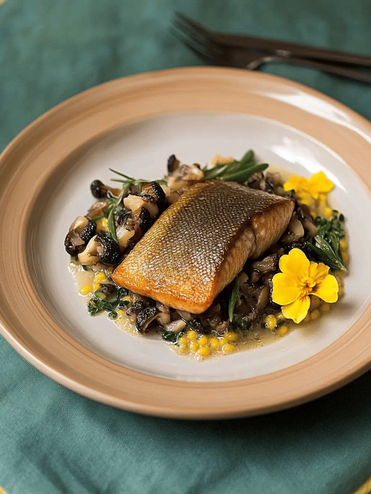 Savor Trout with Morels and Wild Onions for a Spring Feast 2 Trout with Morels and Wild Onions