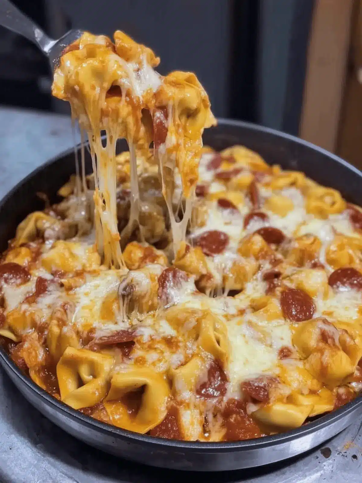 Cheesy Pizza Tortellini: Your New One-Pan Comfort Food Crush 2 Cheesy Pizza Tortellini