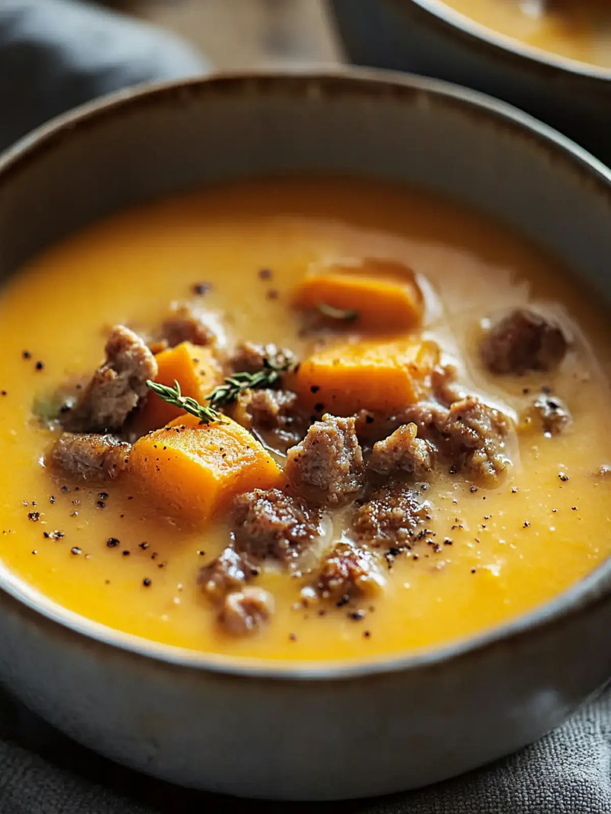 Creamy Sweet Potato and Sausage Soup for Cozy Nights 3 Creamy Sweet Potato and Sausage Soup