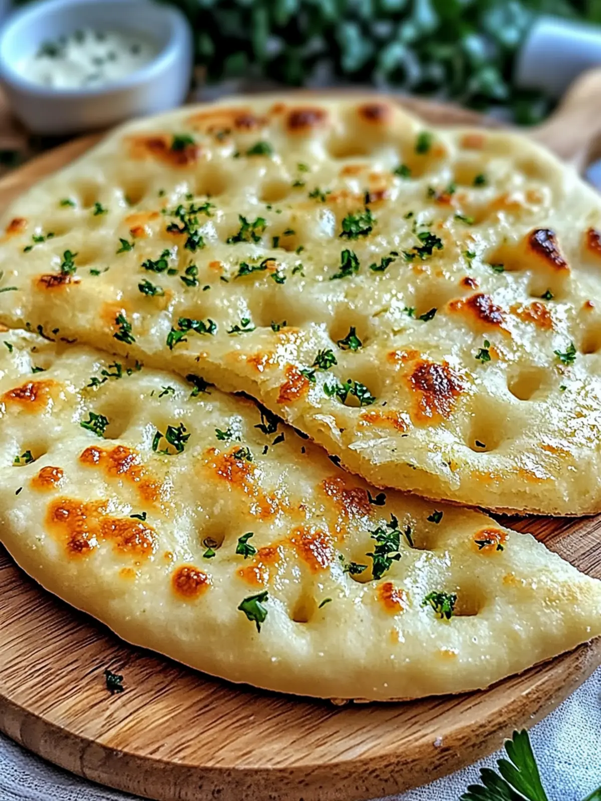 Soft Savory Garlic Keto Flatbread: Your Quick Taste Sensation 2 Soft Savory Garlic Keto Flatbread