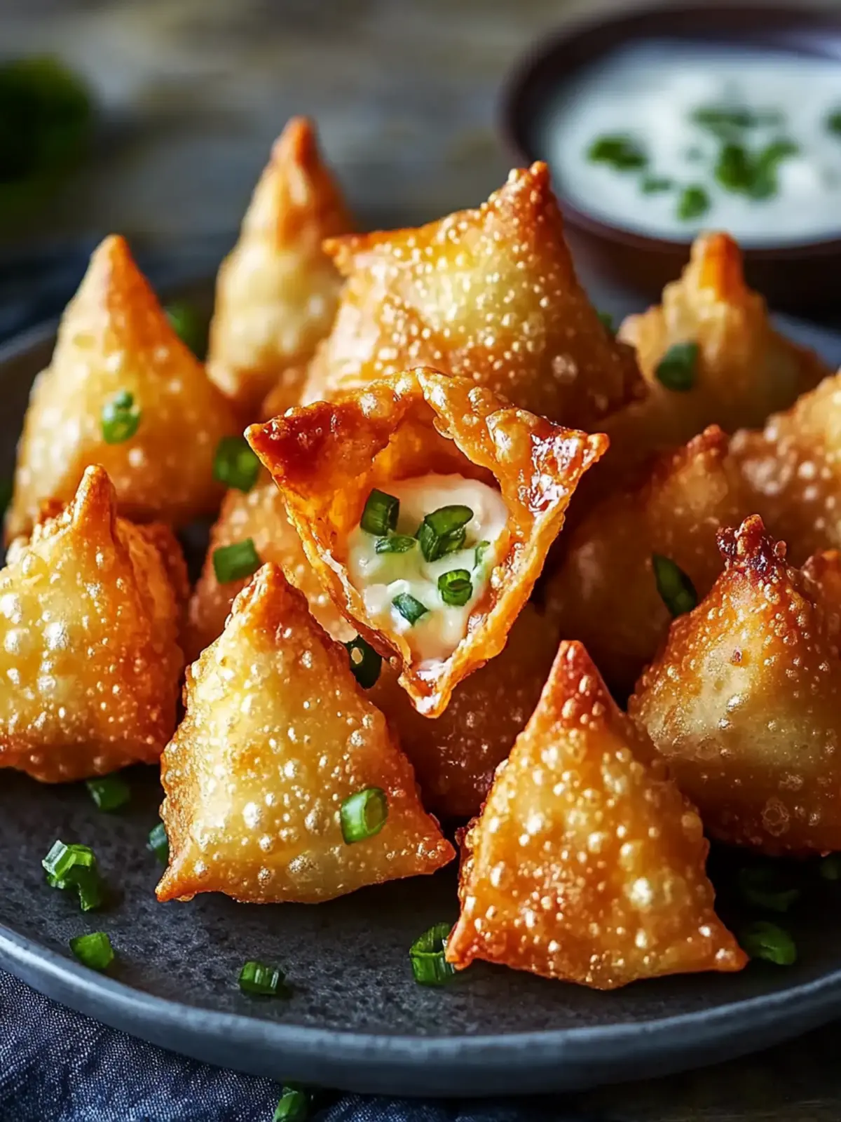 Crispy Crab Rangoon Bombs with Creamy Filling for Game Day Joy 4 Crispy Crab Rangoon Bombs with Creamy Filling