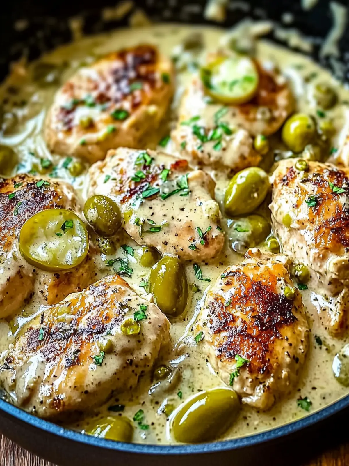 Creamy Pepperoncini Chicken Skillet: A Weeknight Winner 2 Creamy Pepperoncini Chicken Skillet