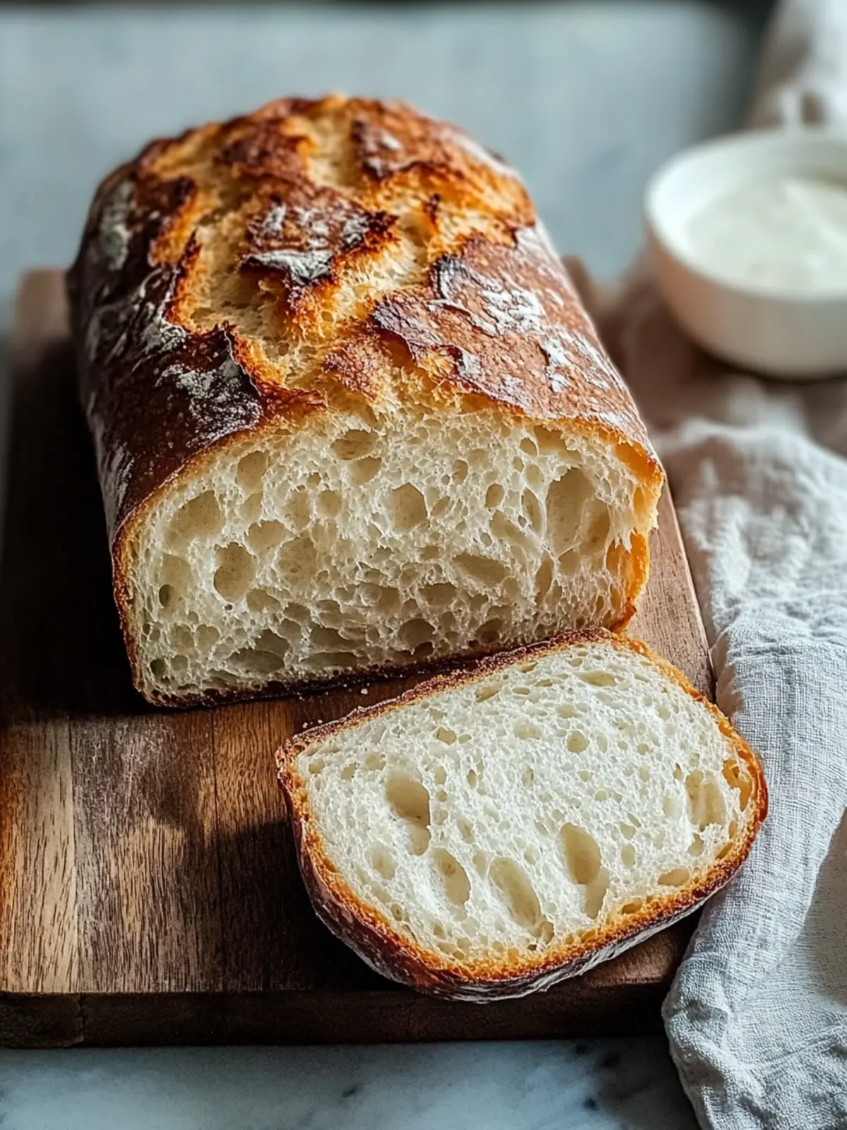 Fluffy Null-Kohlenhydrat-Joghurt-Brot: Keto Bread Bliss 3 Null-Kohlenhydrat-Joghurt-Brot